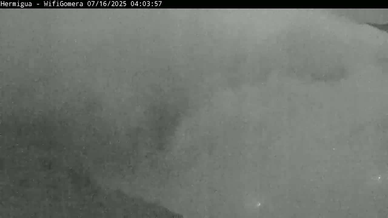 La Gomera ,Hermigua Live Cam - Santa Cruz de Tenerife, Canary Islands, Spain