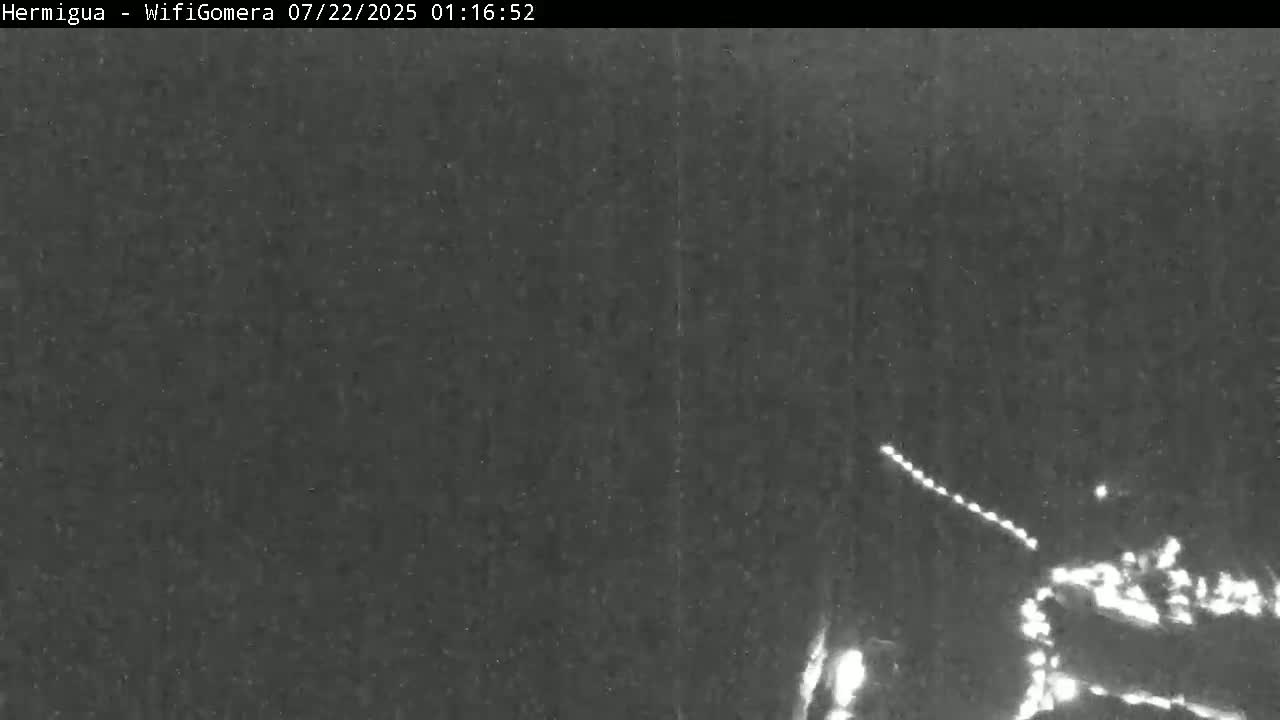 La Gomera ,Hermigua Live Cam - Santa Cruz de Tenerife, Canary Islands, Spain