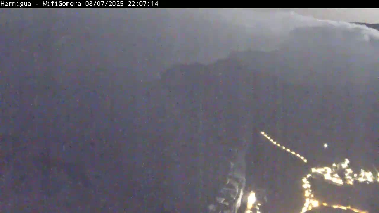 La Gomera ,Hermigua Live Cam - Santa Cruz de Tenerife, Canary Islands, Spain