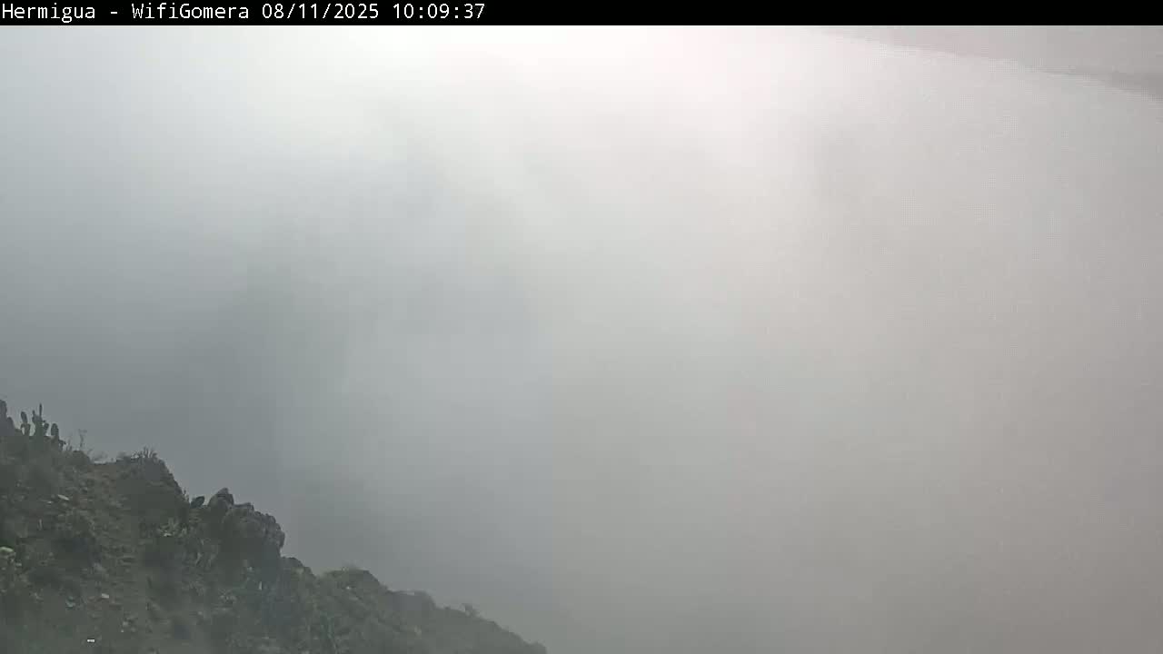La Gomera ,Hermigua Live Cam - Santa Cruz de Tenerife, Canary Islands, Spain
