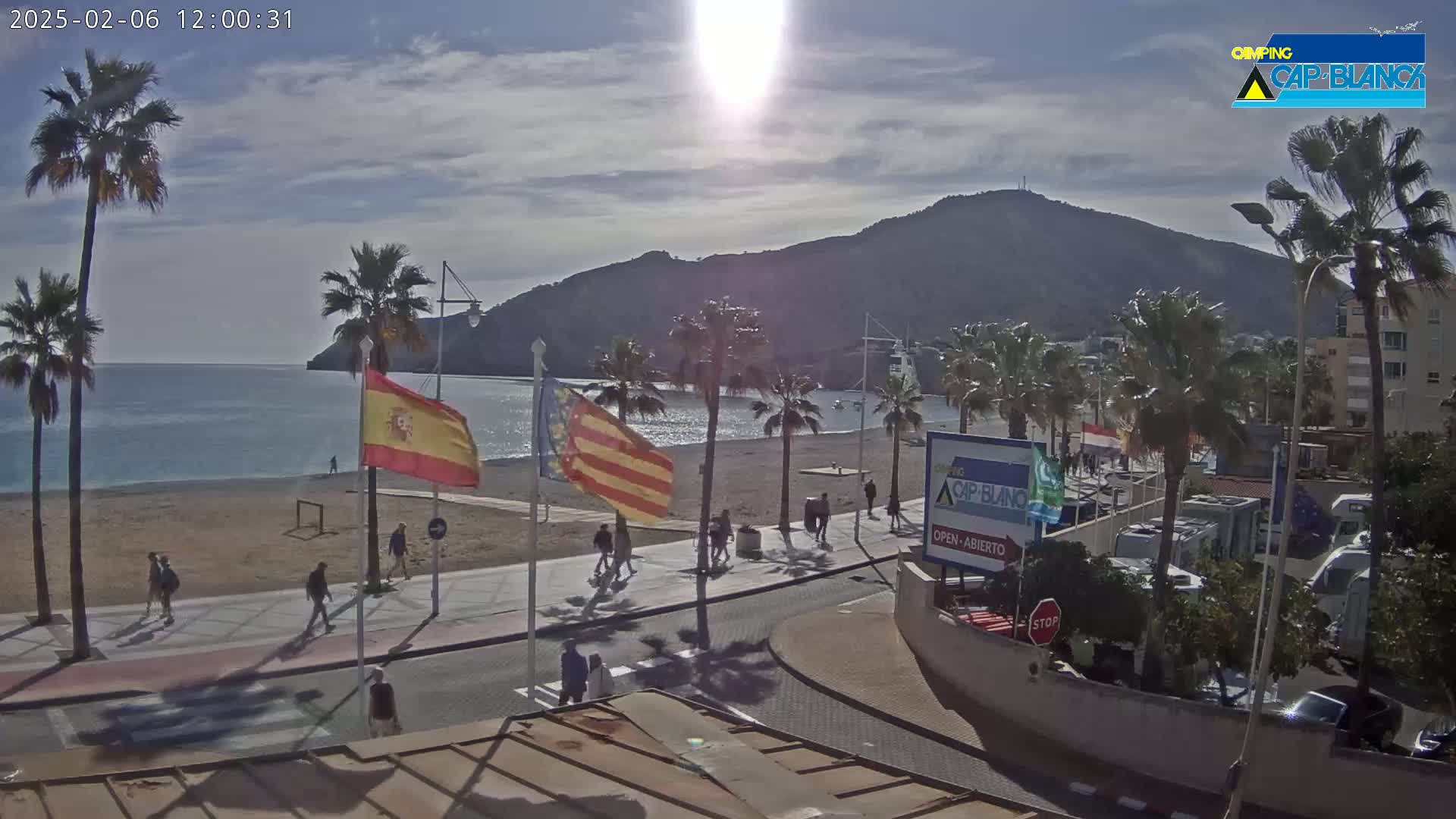 Altea, Albir Beach Live Cam -  Alicante, Valencia, Spain