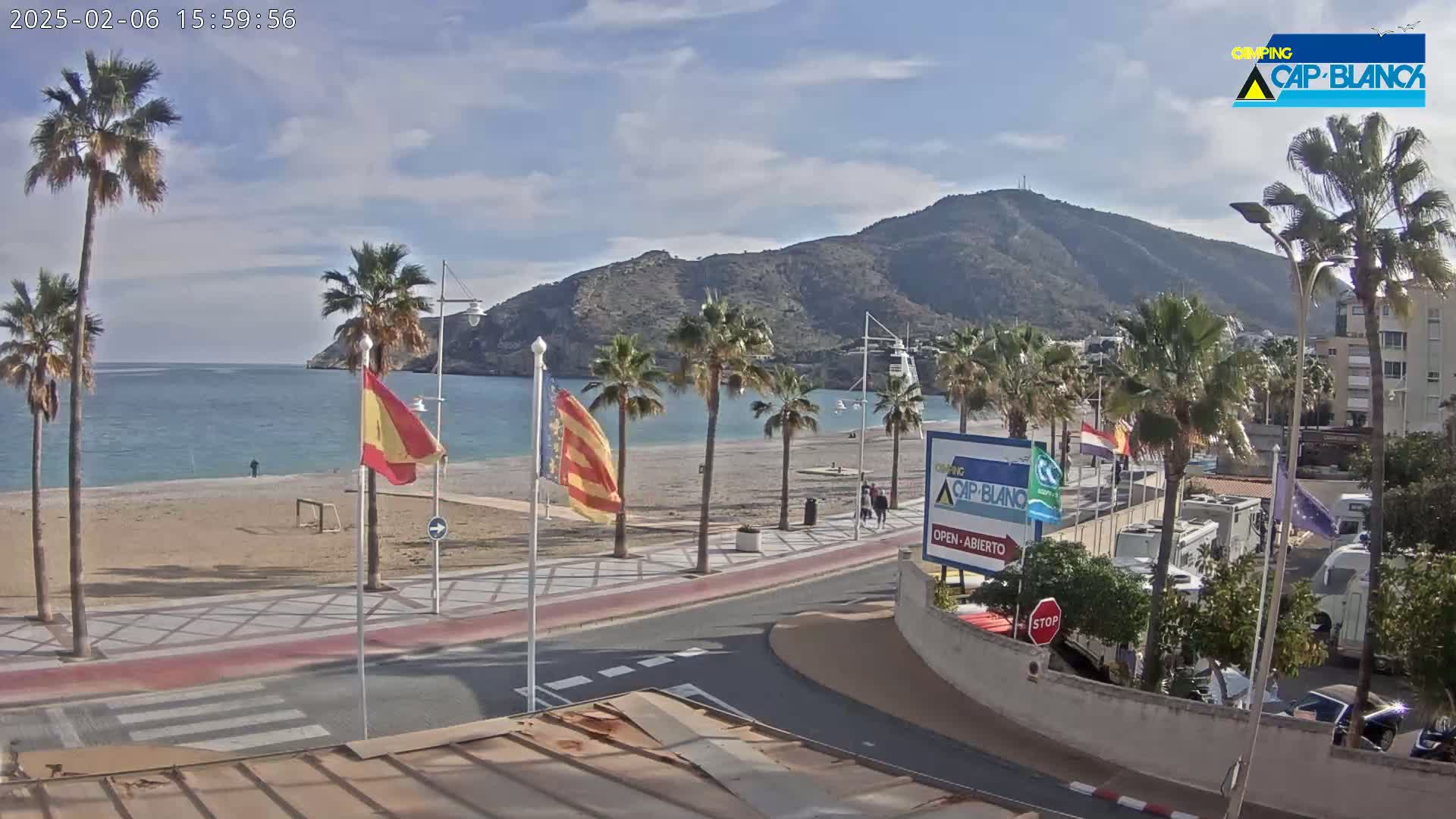 Altea, Albir Beach Live Cam -  Alicante, Valencia, Spain