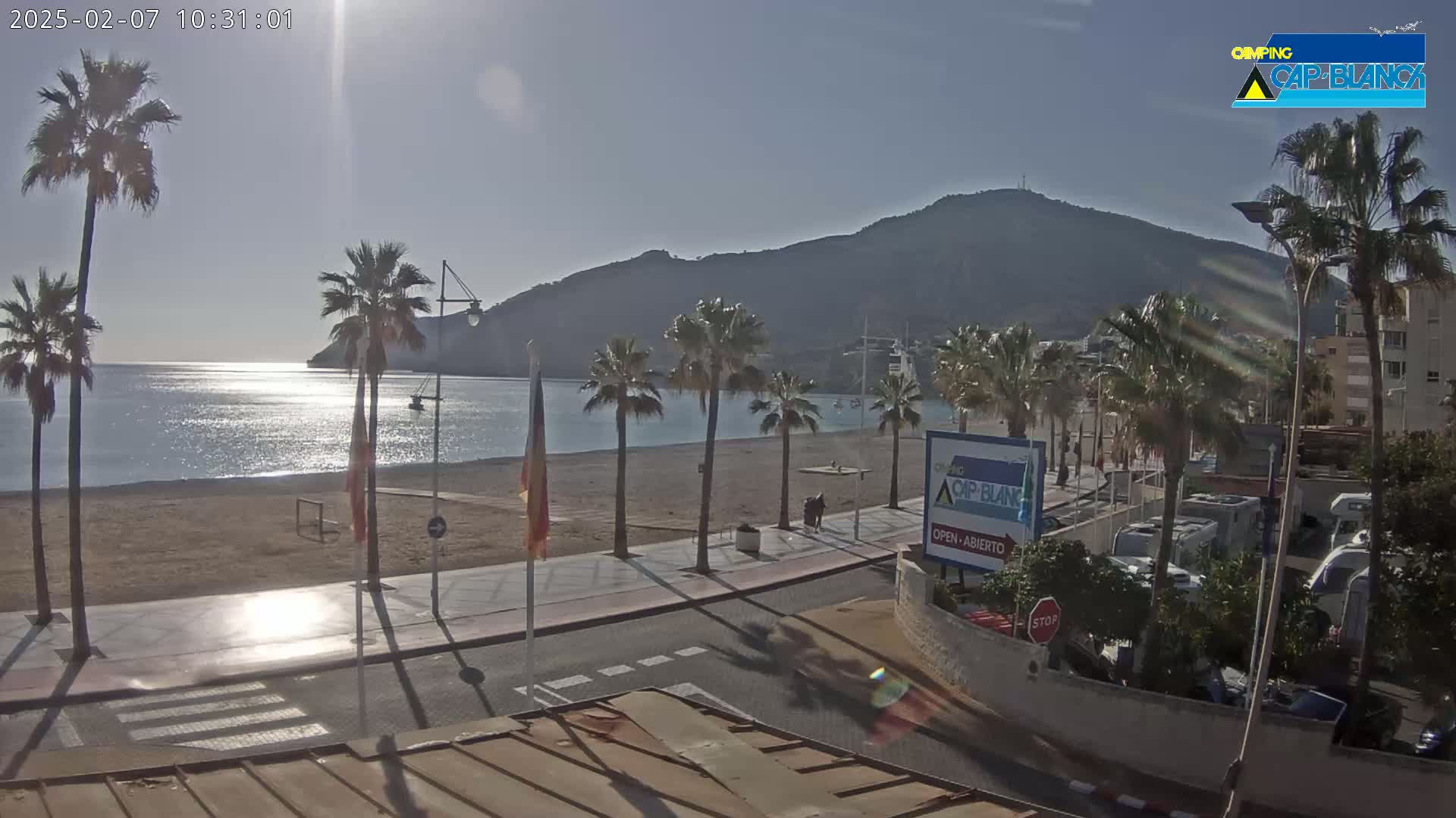 Altea, Albir Beach Live Cam -  Alicante, Valencia, Spain