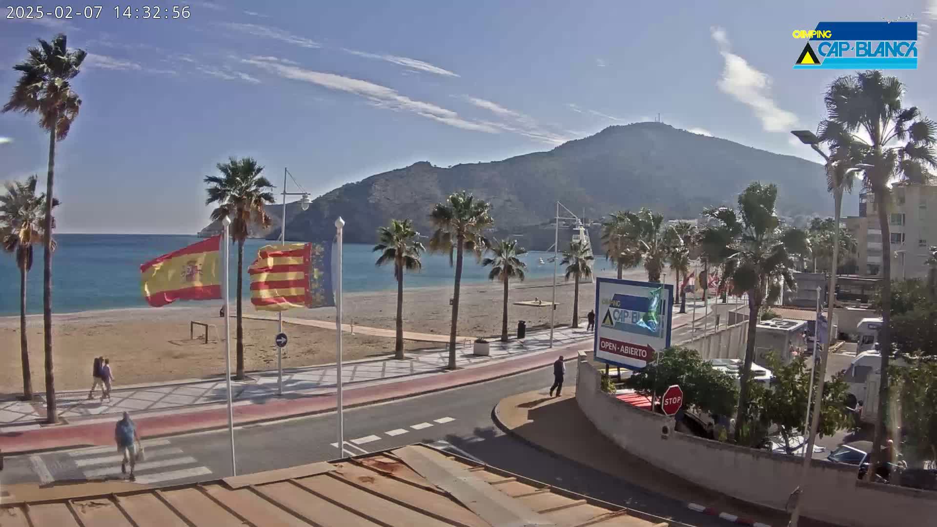 Altea, Albir Beach Live Cam -  Alicante, Valencia, Spain