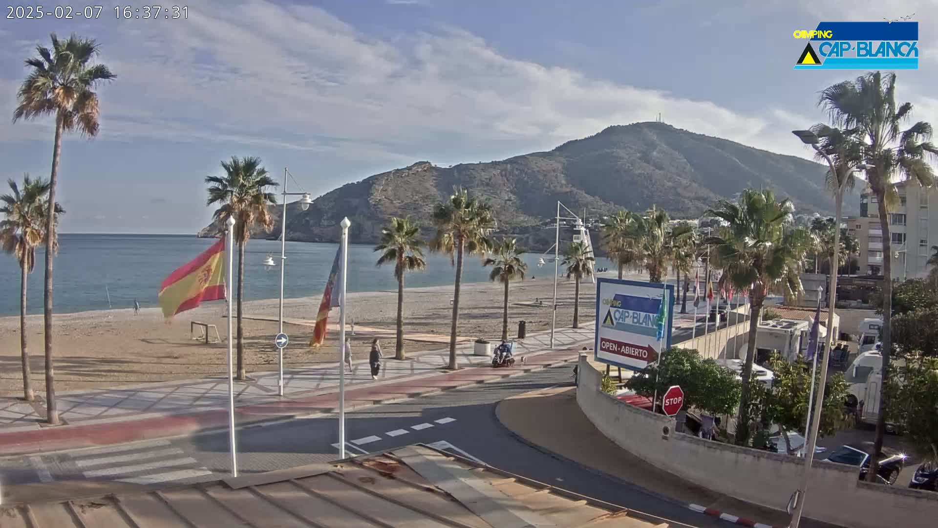 Altea, Albir Beach Live Cam -  Alicante, Valencia, Spain