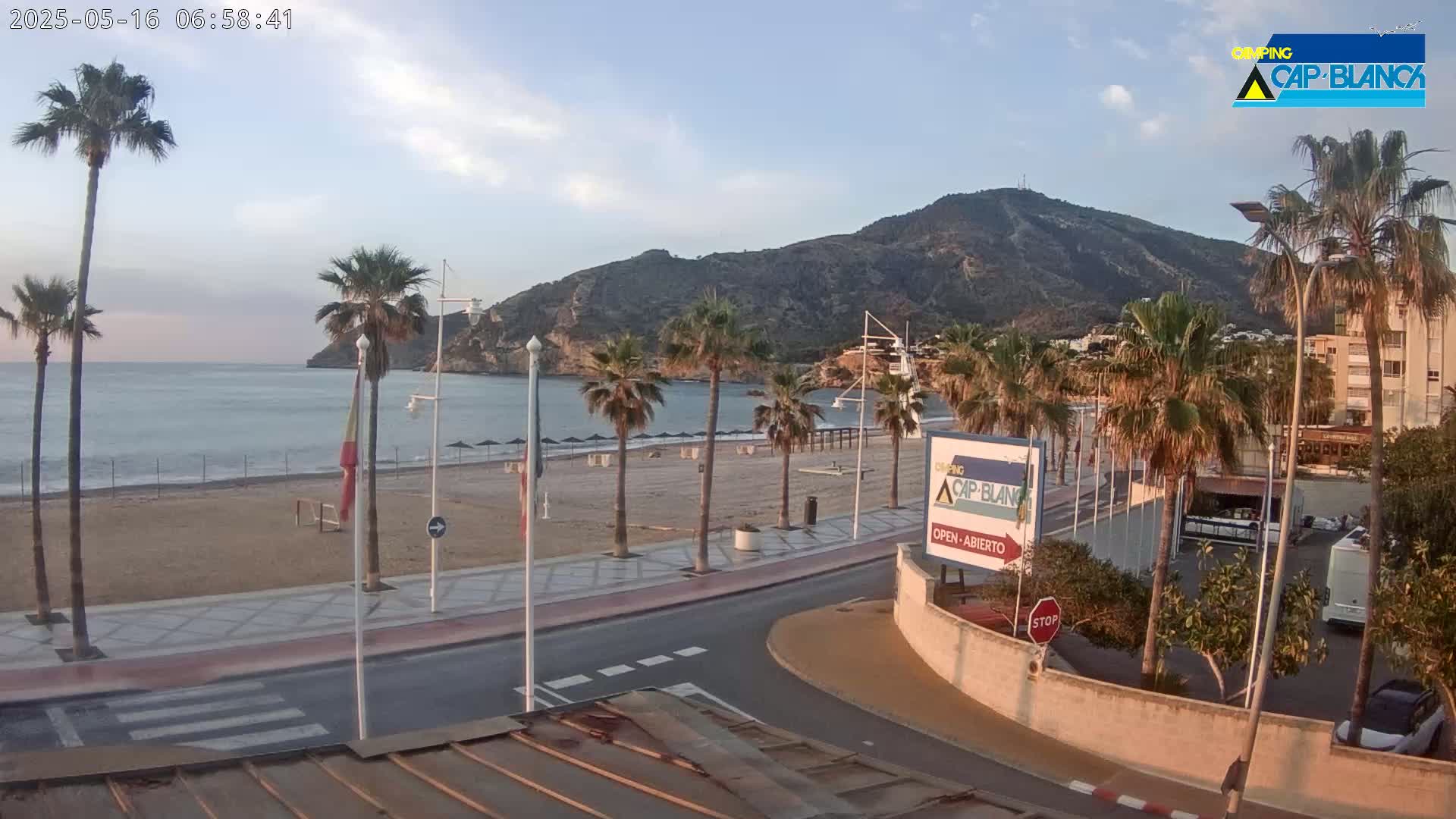 Altea, Albir Beach Live Cam -  Alicante, Valencia, Spain