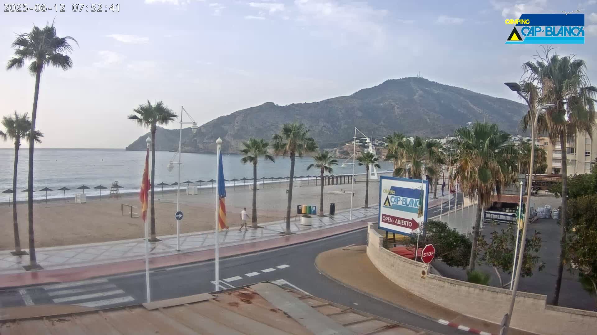 Altea, Albir Beach Live Cam -  Alicante, Valencia, Spain