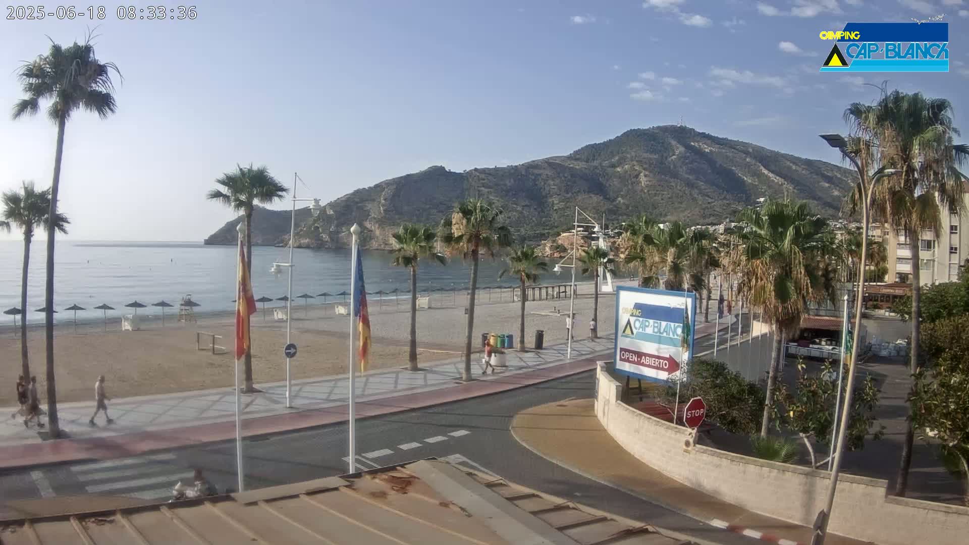 Altea, Albir Beach Live Cam -  Alicante, Valencia, Spain