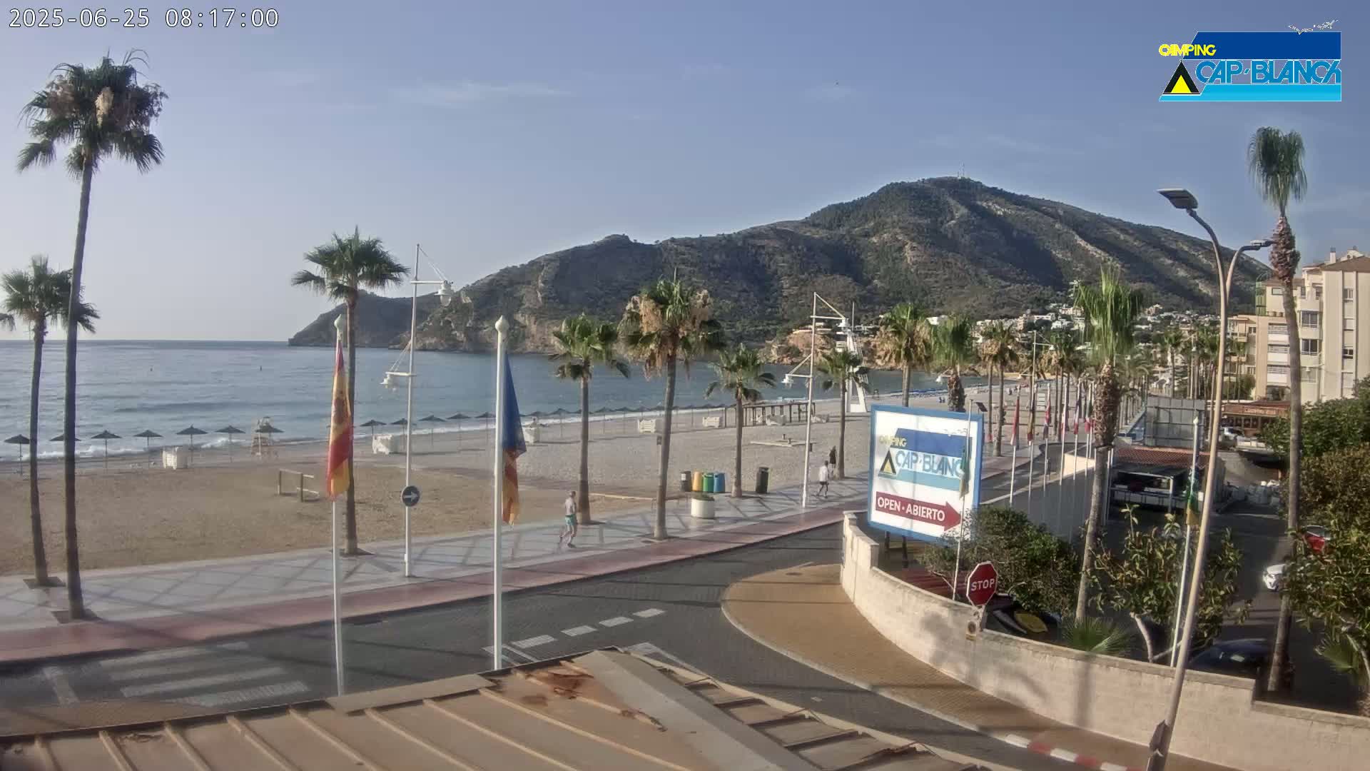 Altea, Albir Beach Live Cam -  Alicante, Valencia, Spain