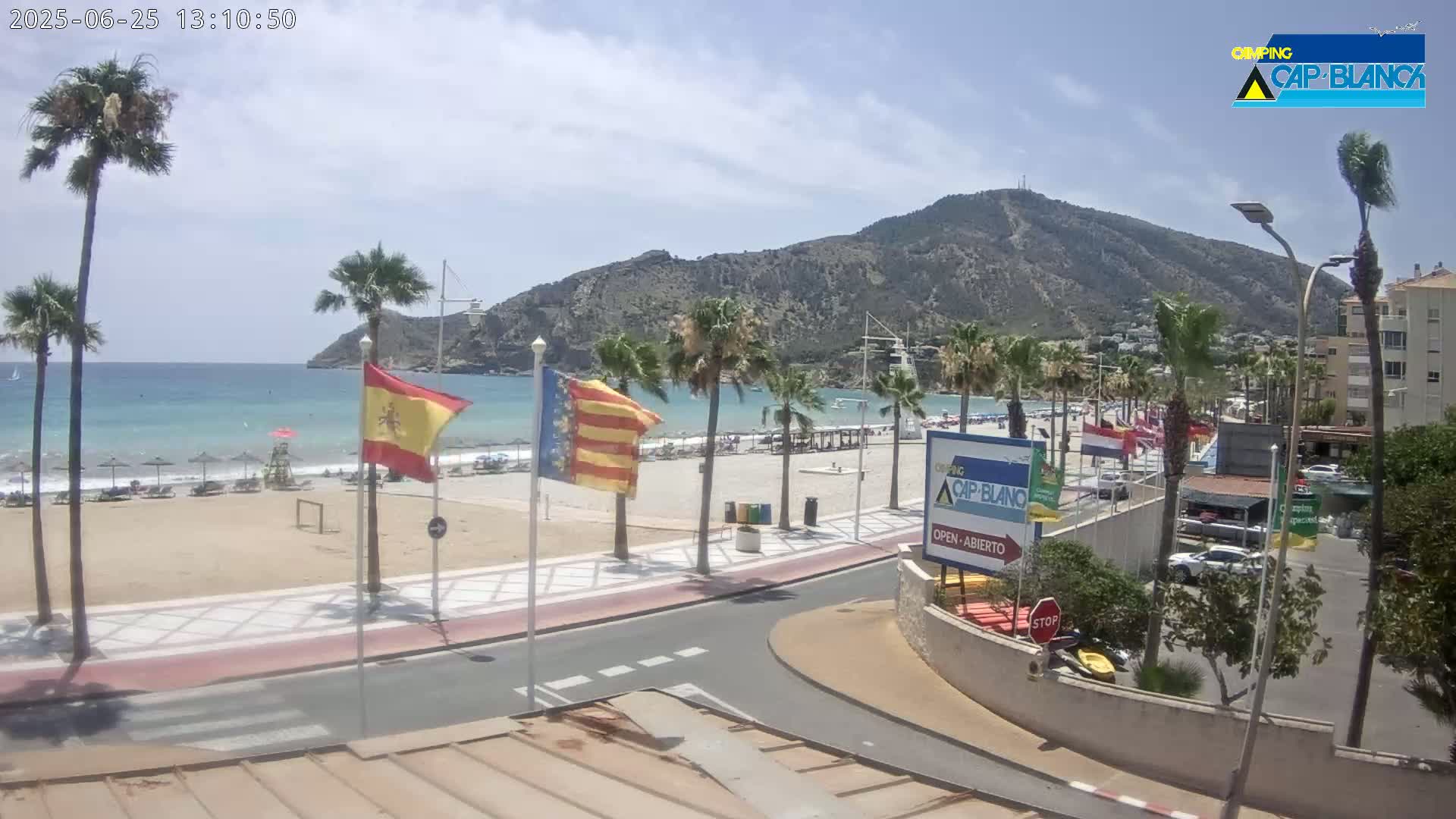 Altea, Albir Beach Live Cam -  Alicante, Valencia, Spain