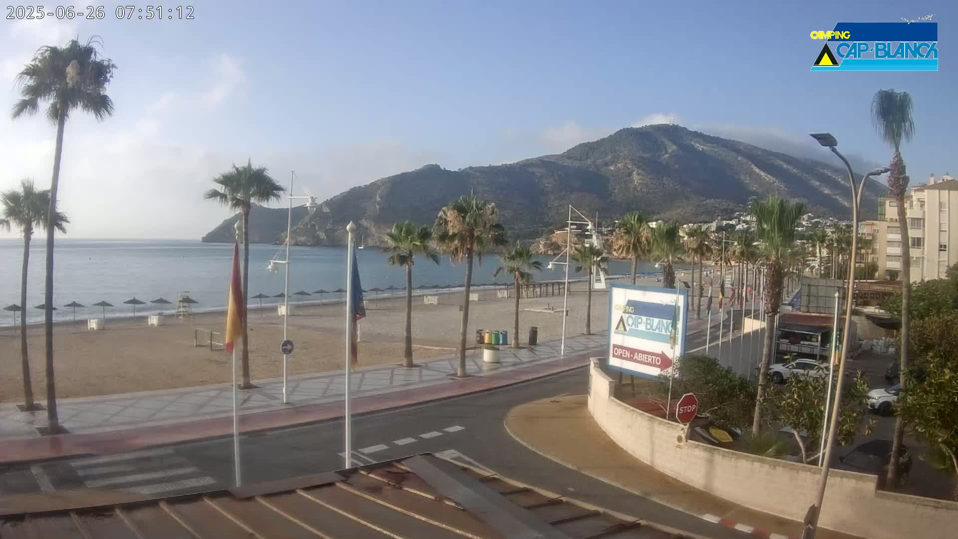 Altea, Albir Beach Live Cam -  Alicante, Valencia, Spain