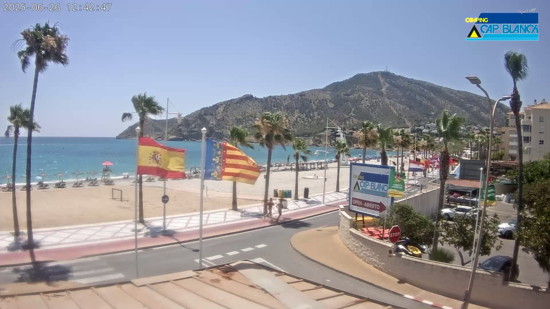 Altea, Albir Beach Live Cam -  Alicante, Valencia, Spain