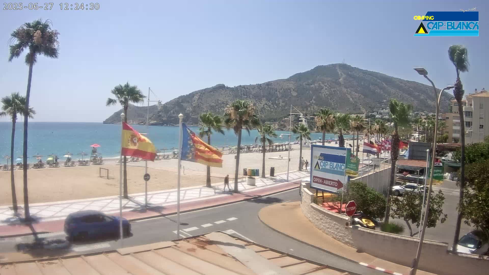 Altea, Albir Beach Live Cam -  Alicante, Valencia, Spain