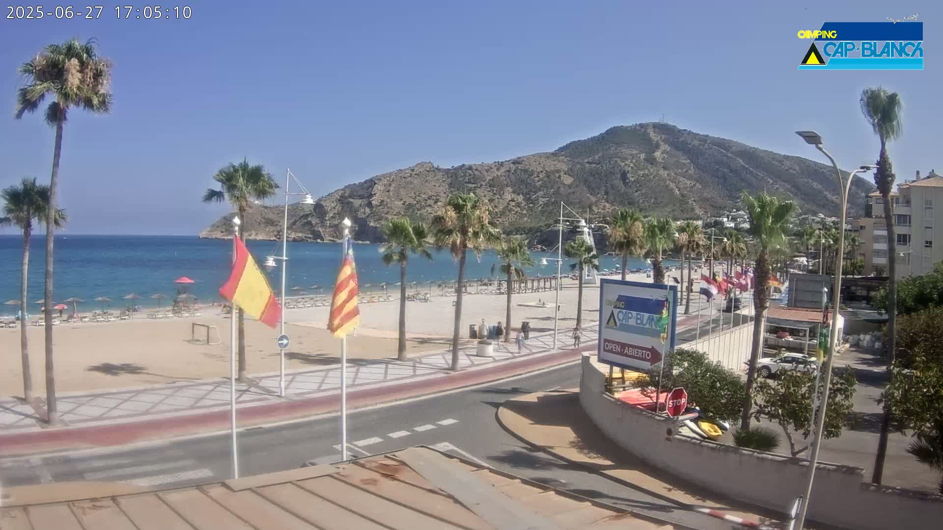 Altea, Albir Beach Live Cam -  Alicante, Valencia, Spain
