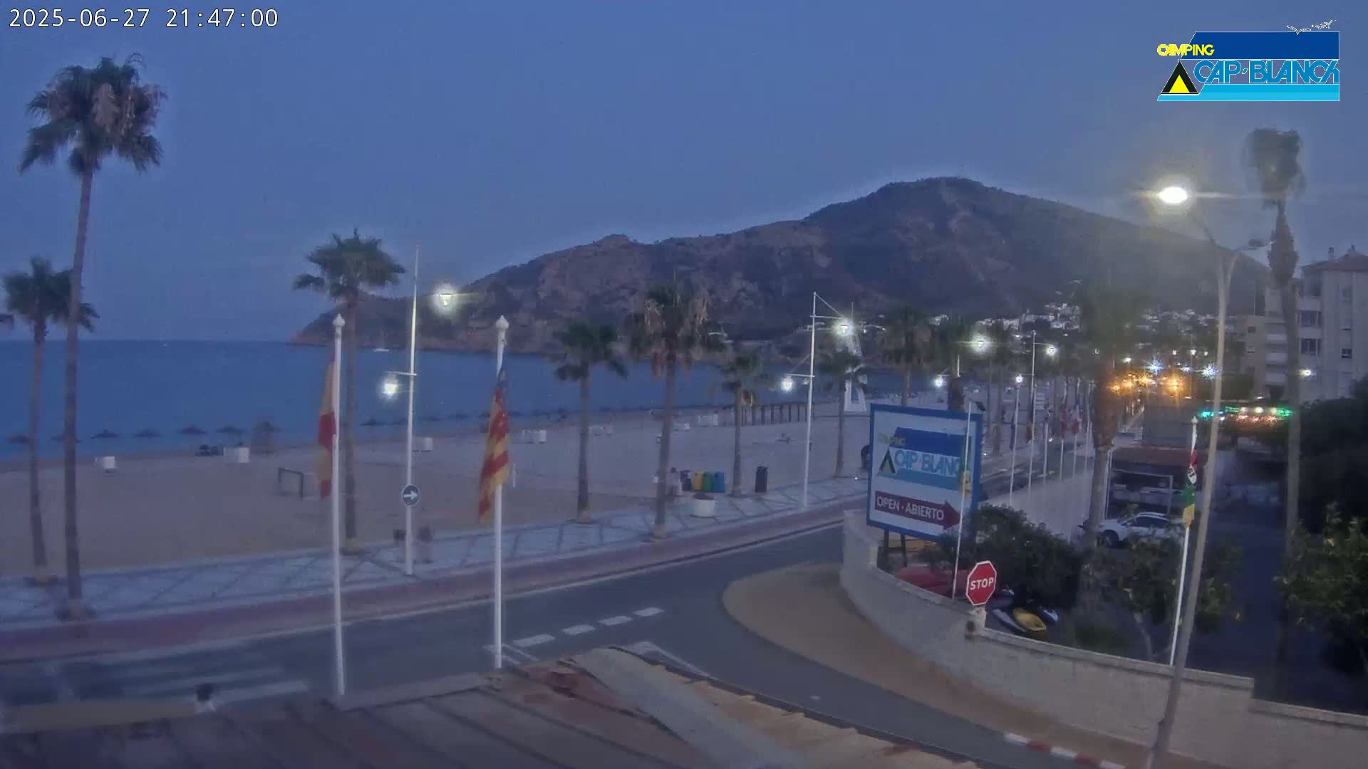 Altea, Albir Beach Live Cam -  Alicante, Valencia, Spain