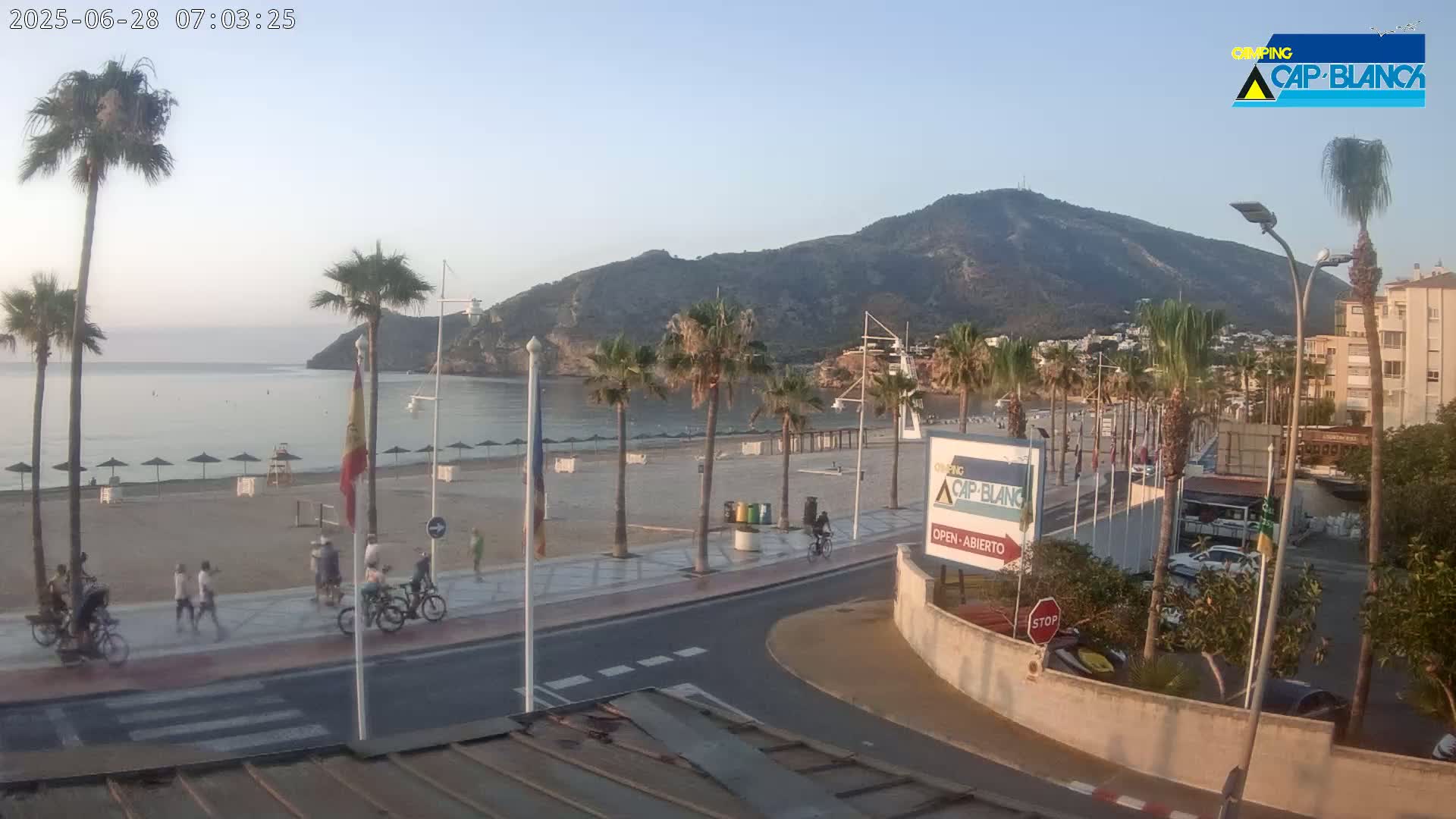 Altea, Albir Beach Live Cam -  Alicante, Valencia, Spain