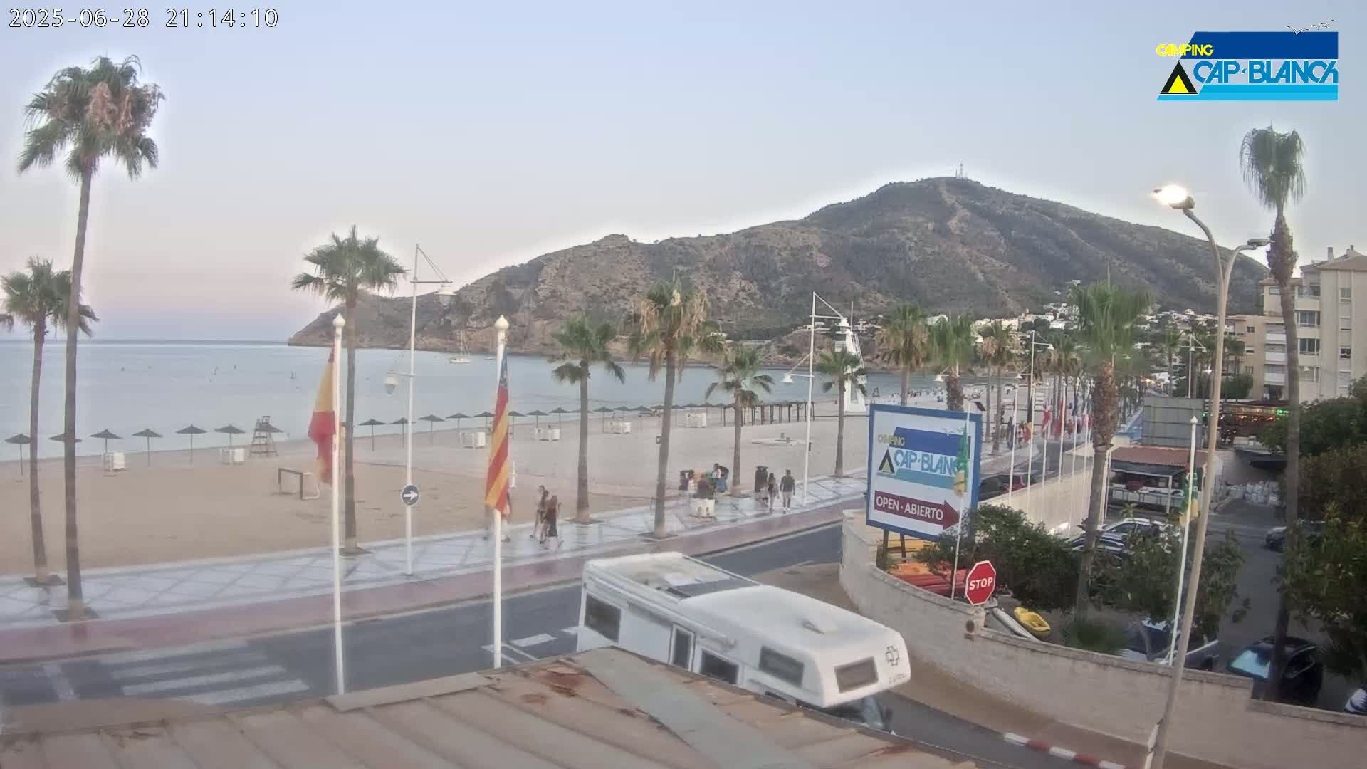Altea, Albir Beach Live Cam -  Alicante, Valencia, Spain