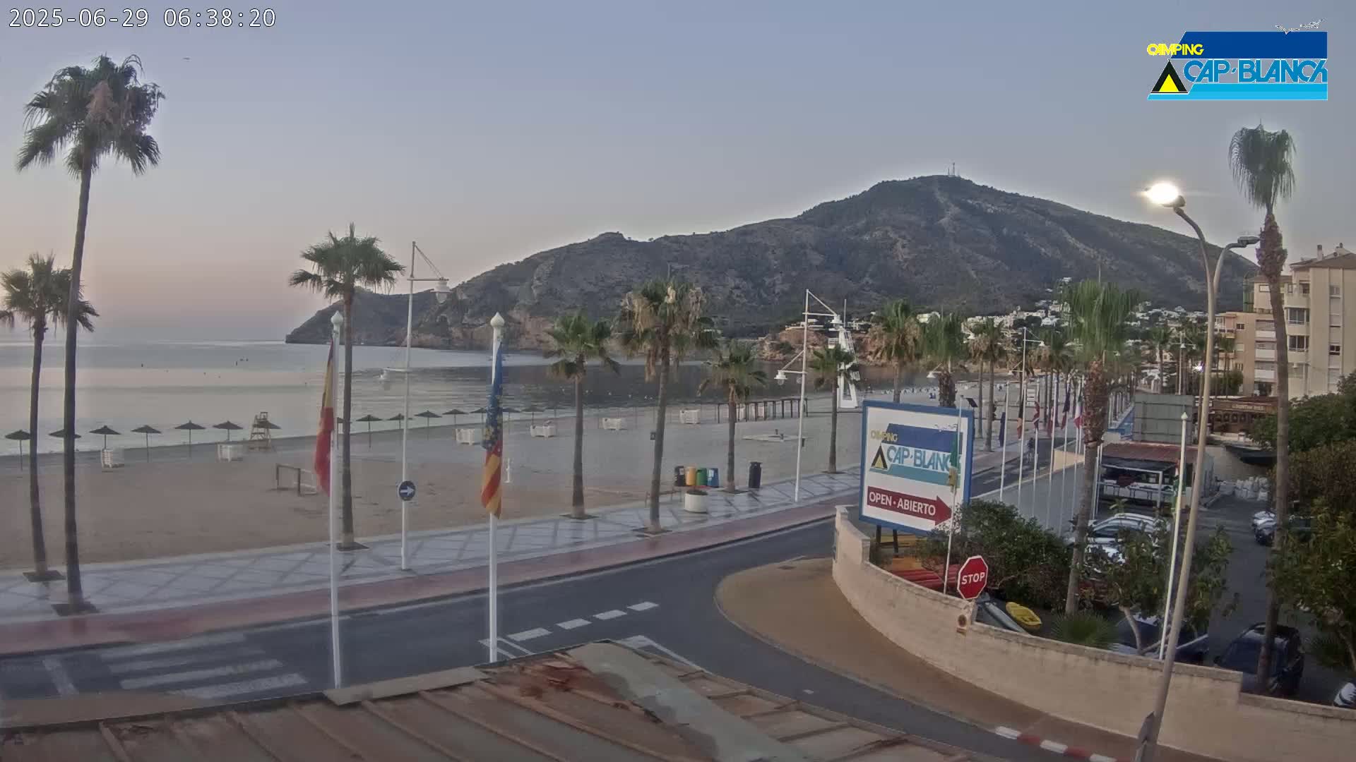 Altea, Albir Beach Live Cam -  Alicante, Valencia, Spain