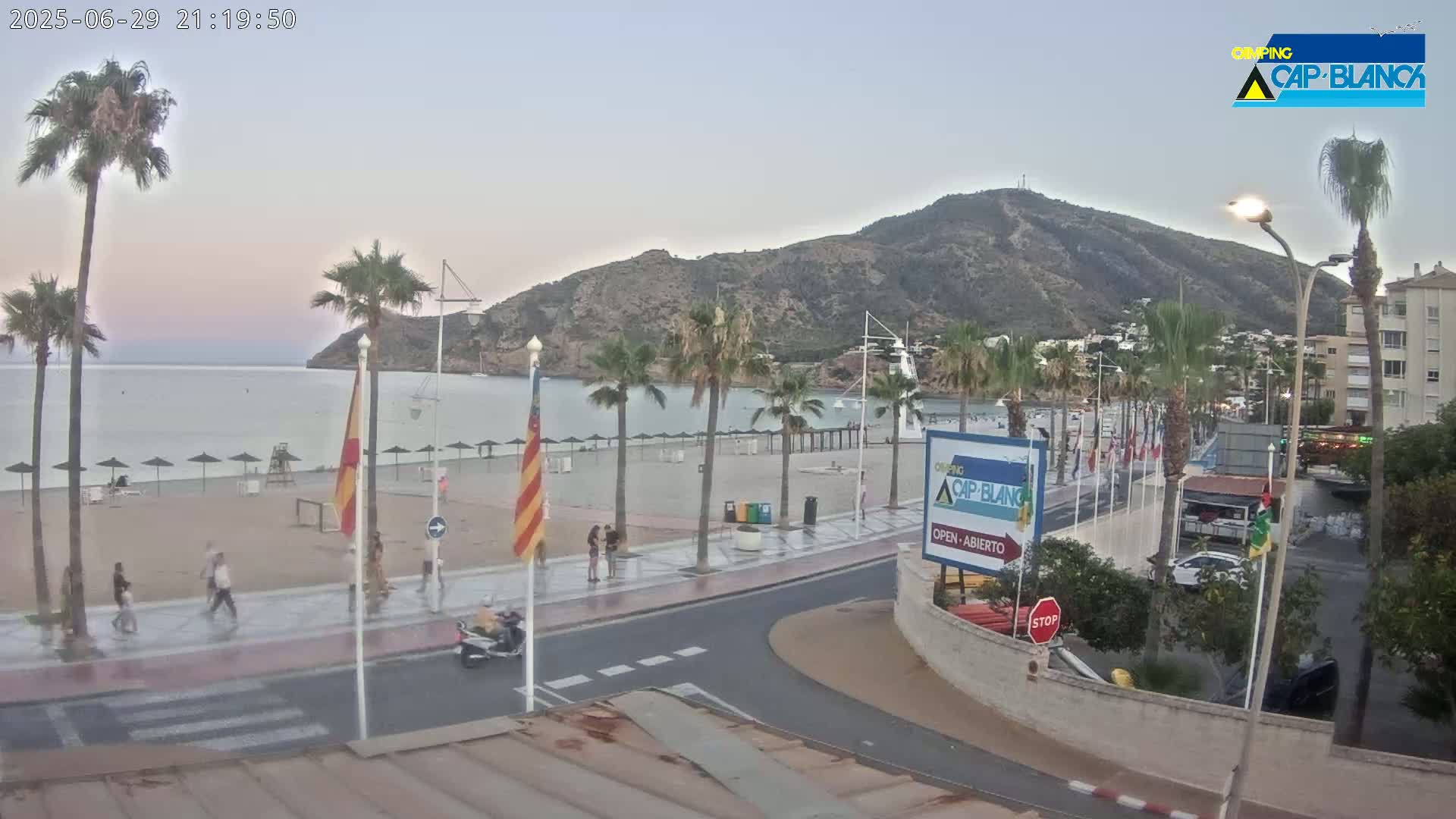 Altea, Albir Beach Live Cam -  Alicante, Valencia, Spain