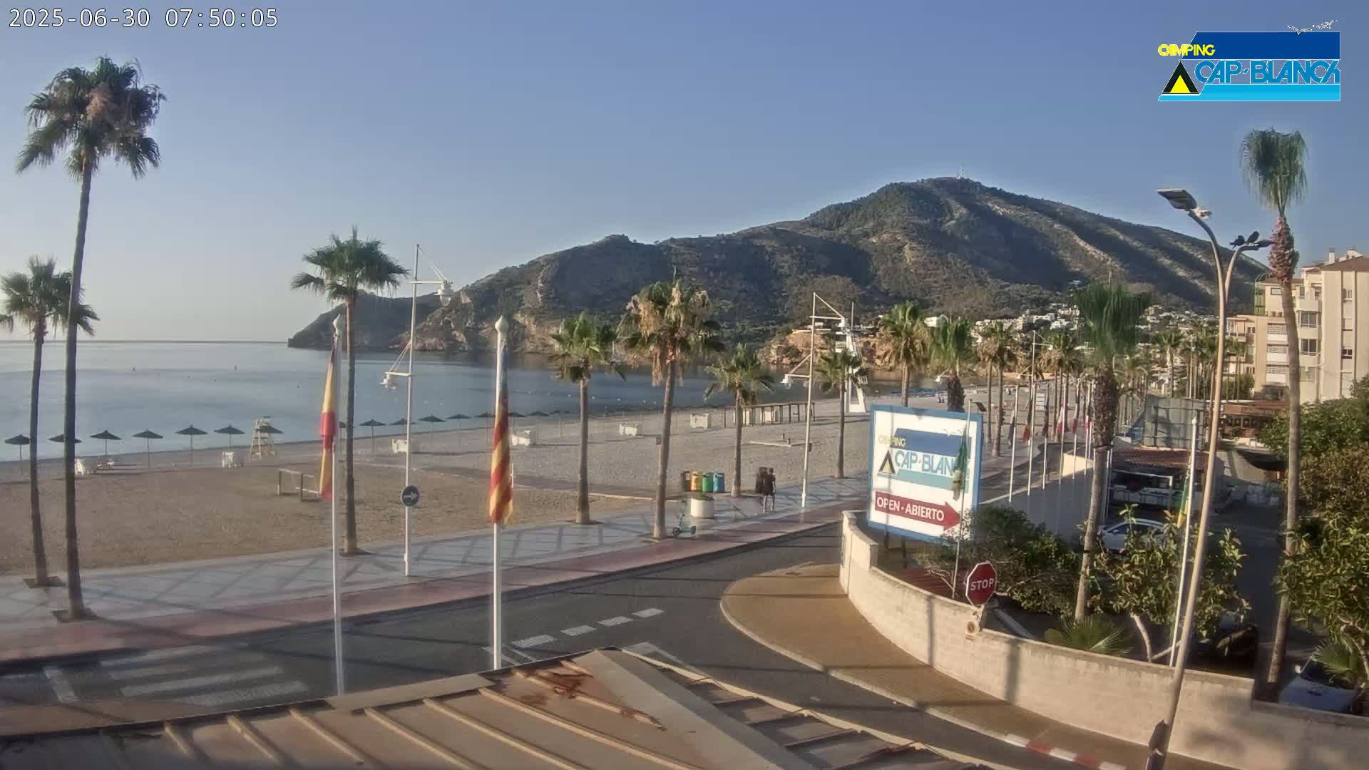 Altea, Albir Beach Live Cam -  Alicante, Valencia, Spain