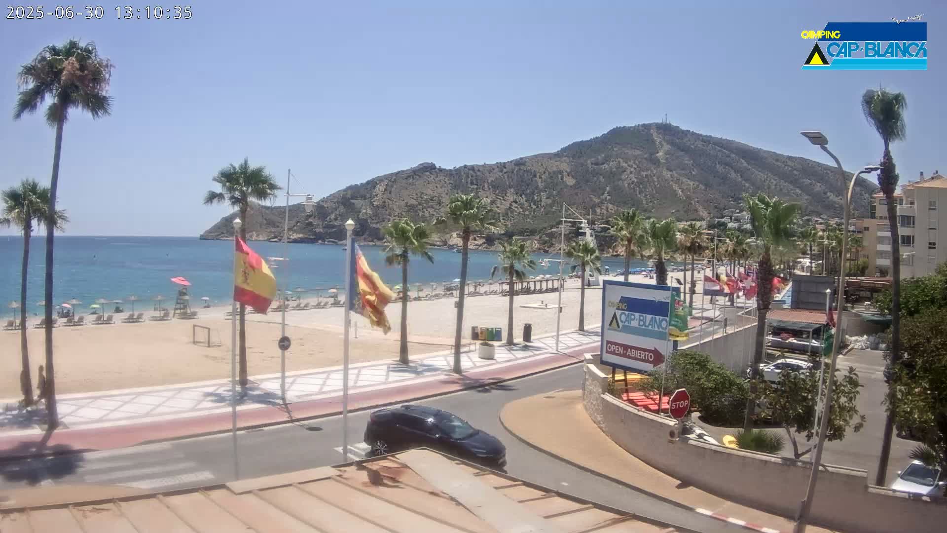 Altea, Albir Beach Live Cam -  Alicante, Valencia, Spain