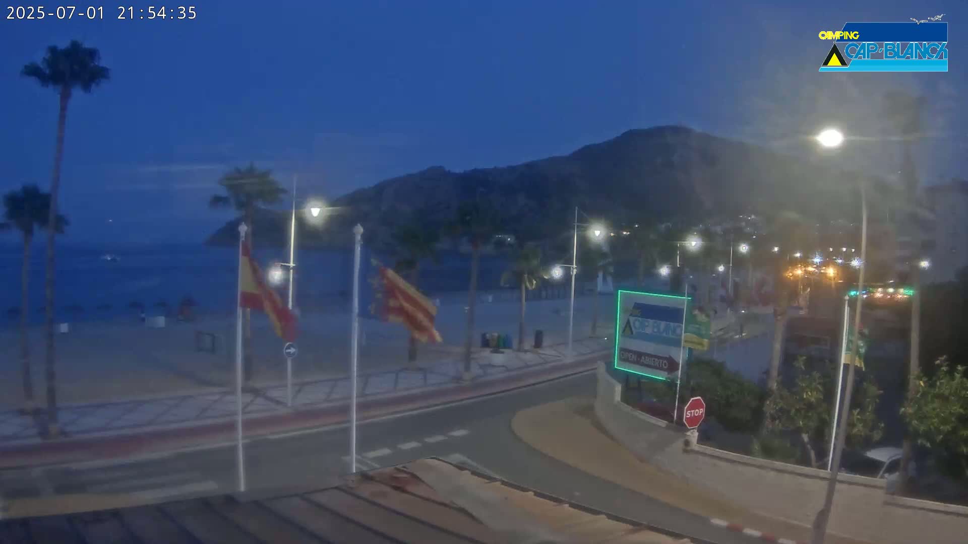 Altea, Albir Beach Live Cam -  Alicante, Valencia, Spain