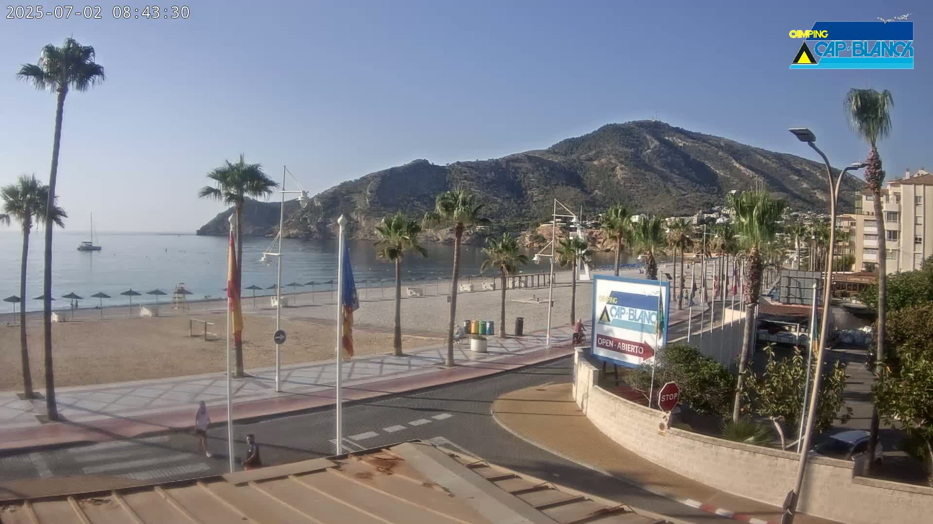 Altea, Albir Beach Live Cam -  Alicante, Valencia, Spain