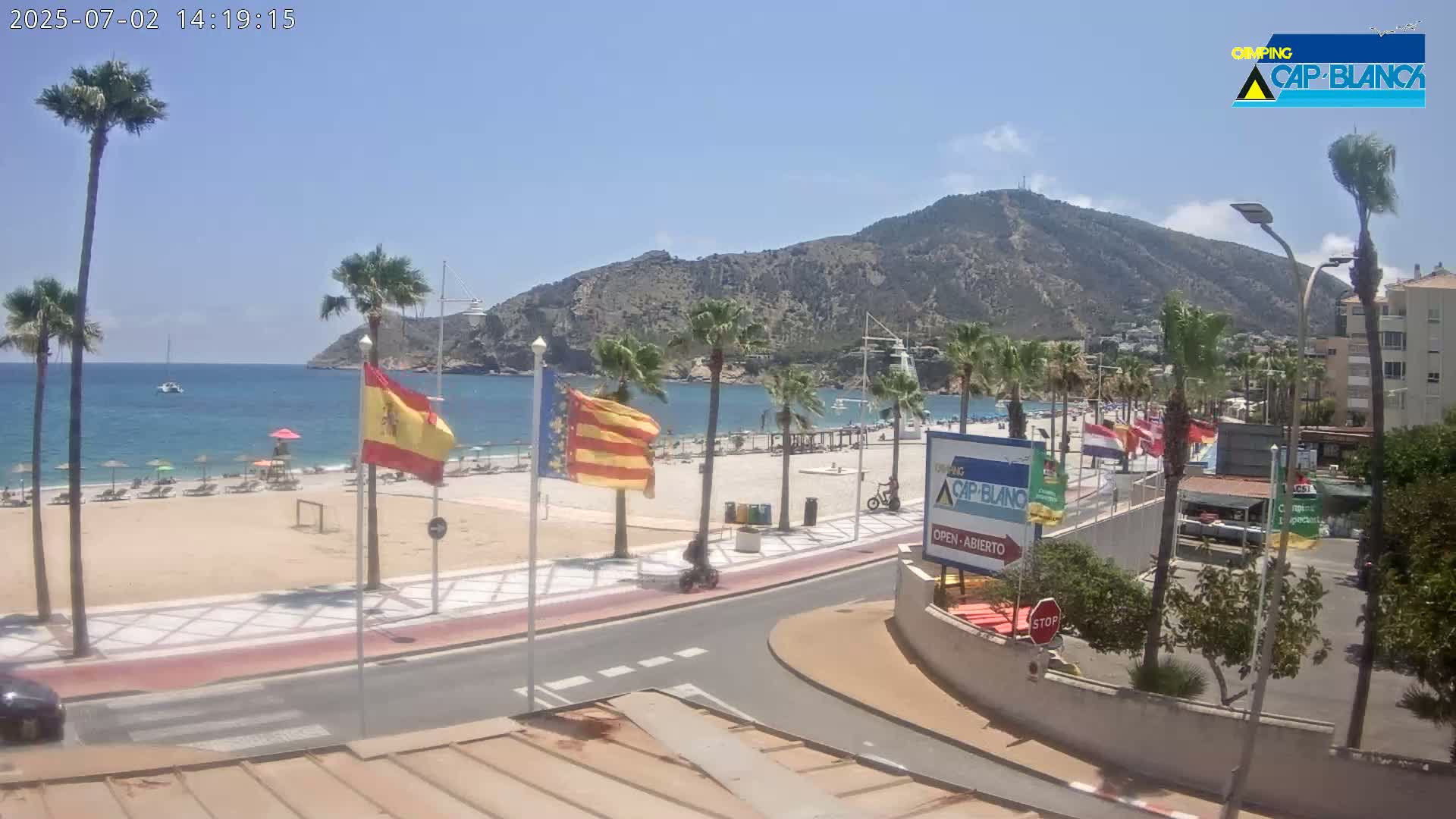Altea, Albir Beach Live Cam -  Alicante, Valencia, Spain