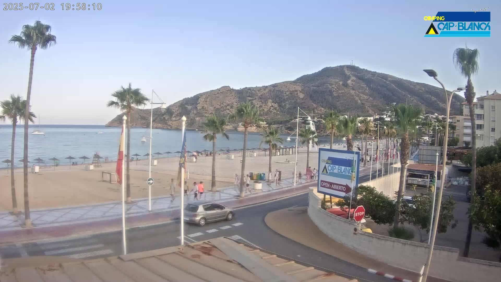 Altea, Albir Beach Live Cam -  Alicante, Valencia, Spain