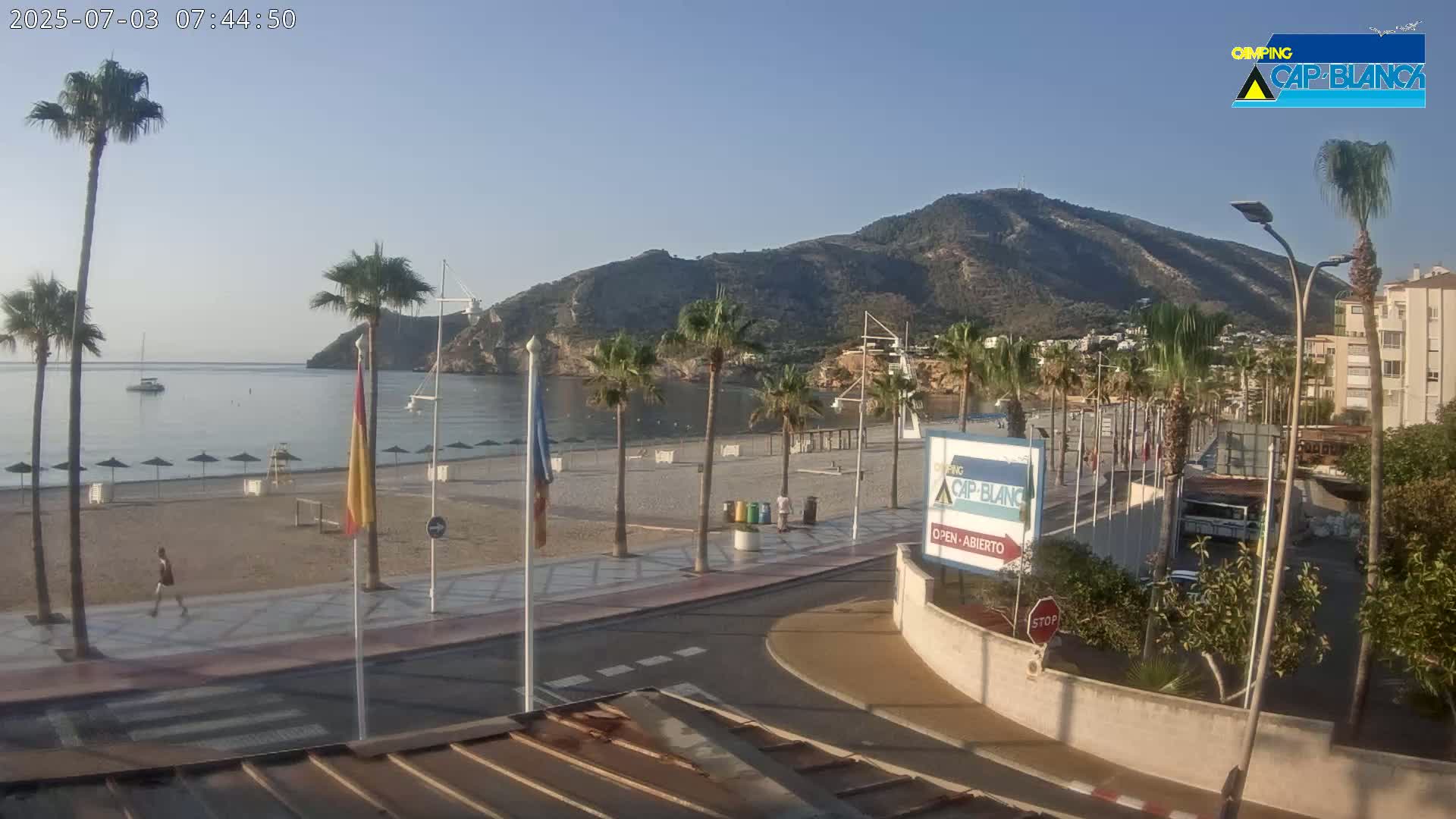 Altea, Albir Beach Live Cam -  Alicante, Valencia, Spain
