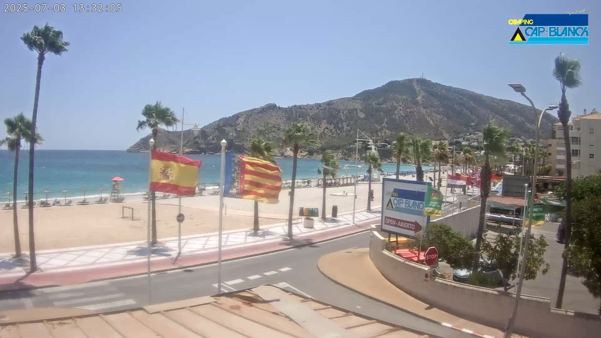 Altea, Albir Beach Live Cam -  Alicante, Valencia, Spain