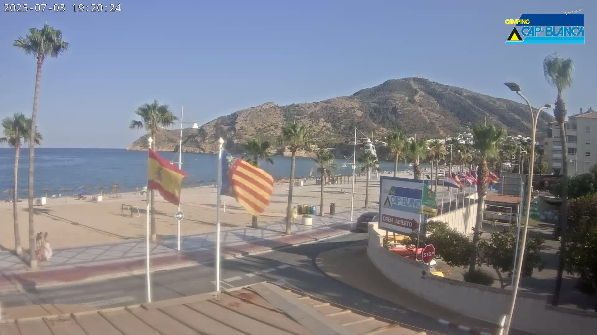 Altea, Albir Beach Live Cam -  Alicante, Valencia, Spain