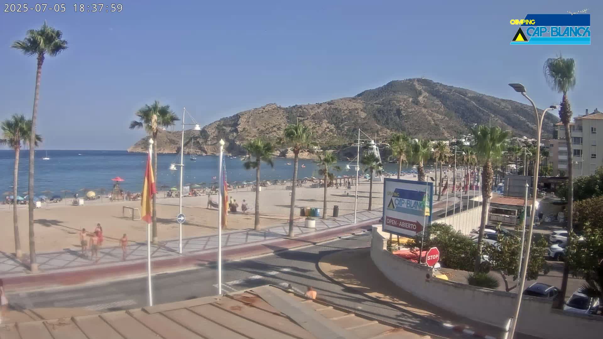 Altea, Albir Beach Live Cam -  Alicante, Valencia, Spain