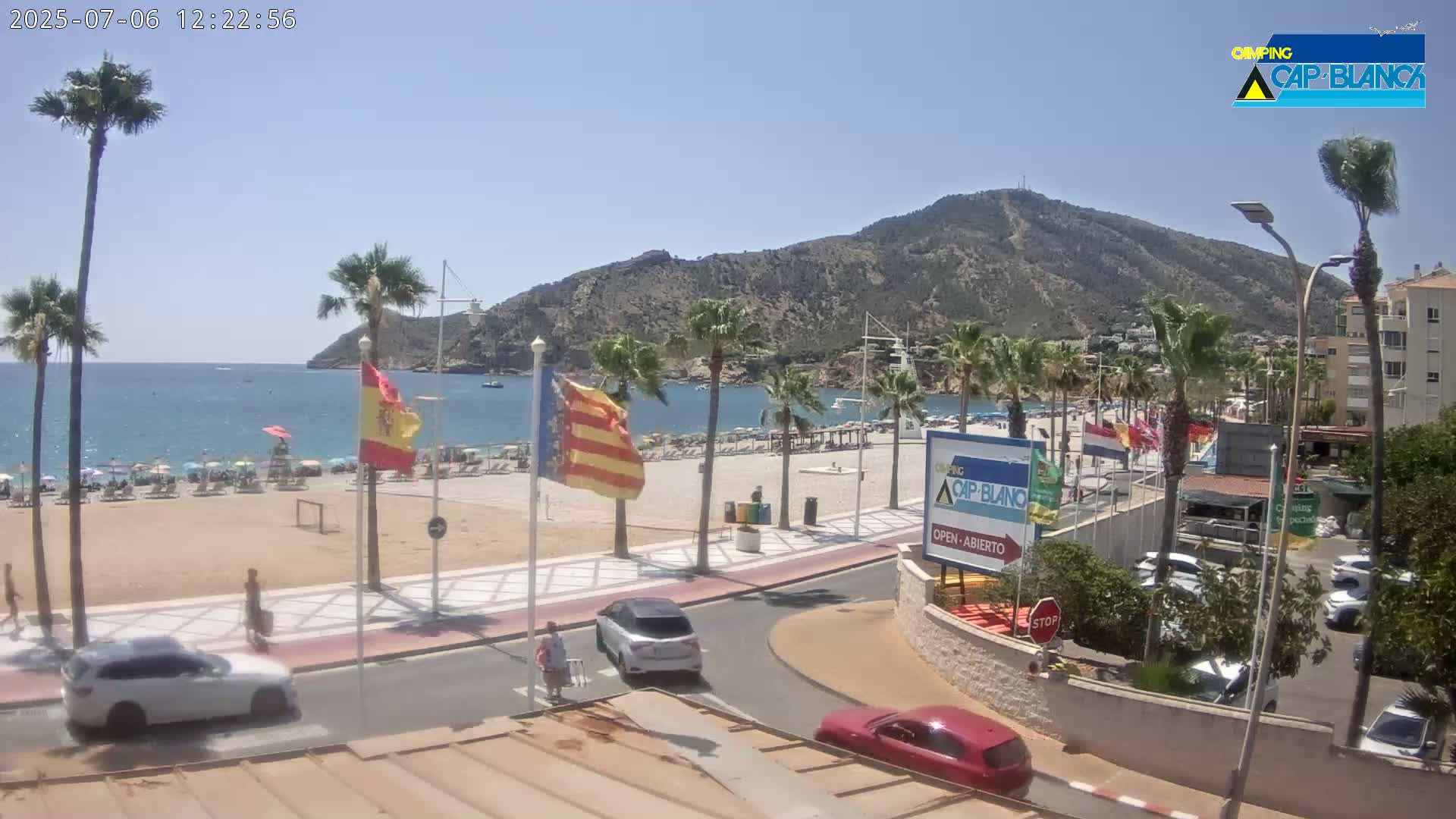 Altea, Albir Beach Live Cam -  Alicante, Valencia, Spain