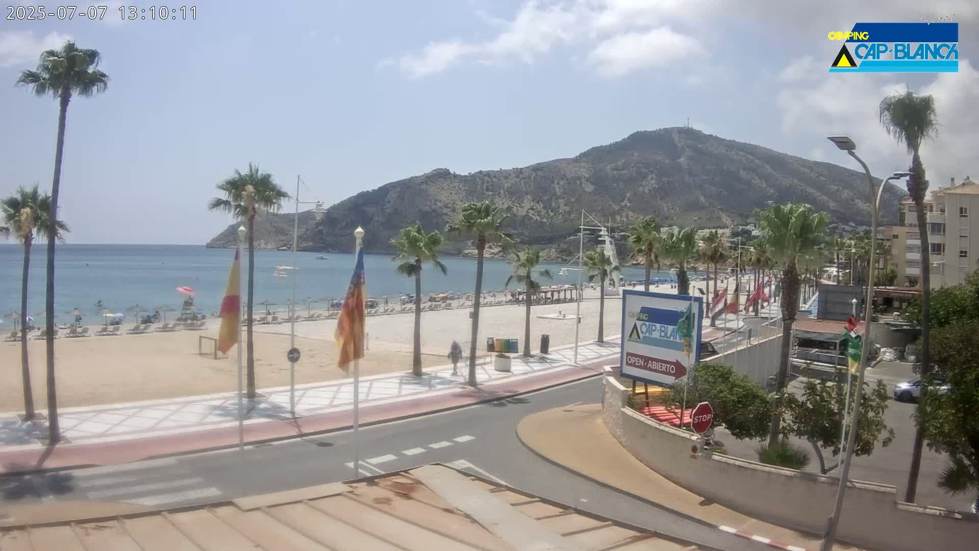 Altea, Albir Beach Live Cam -  Alicante, Valencia, Spain