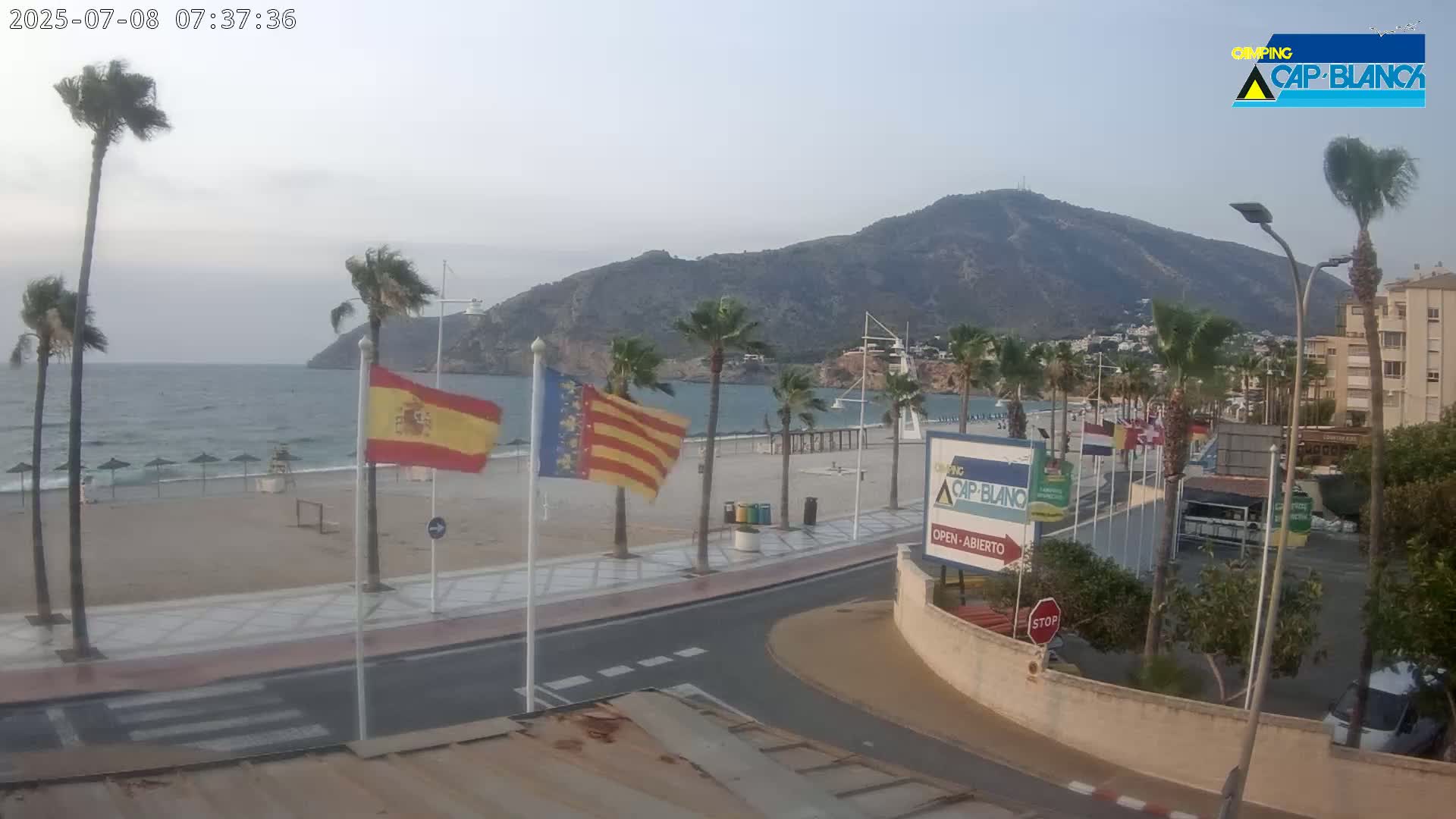Altea, Albir Beach Live Cam -  Alicante, Valencia, Spain