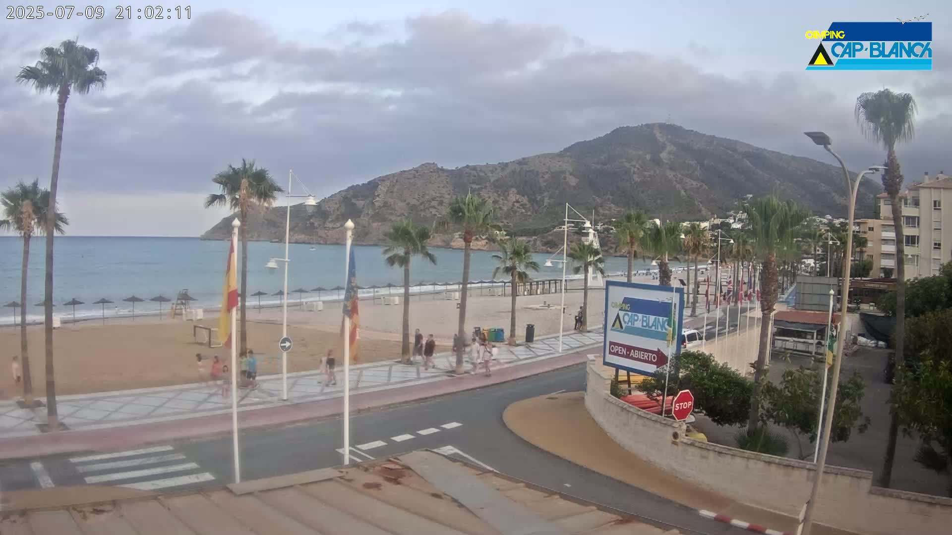 Altea, Albir Beach Live Cam -  Alicante, Valencia, Spain