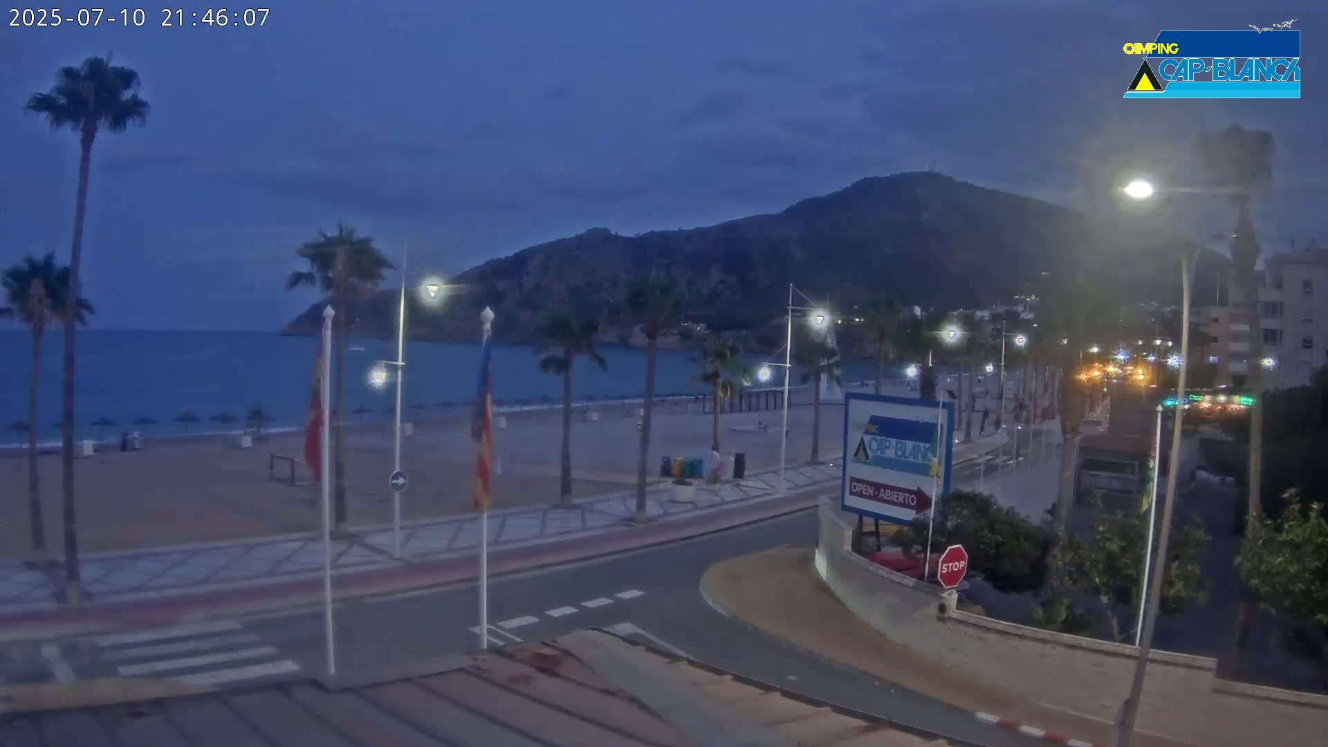 Altea, Albir Beach Live Cam -  Alicante, Valencia, Spain