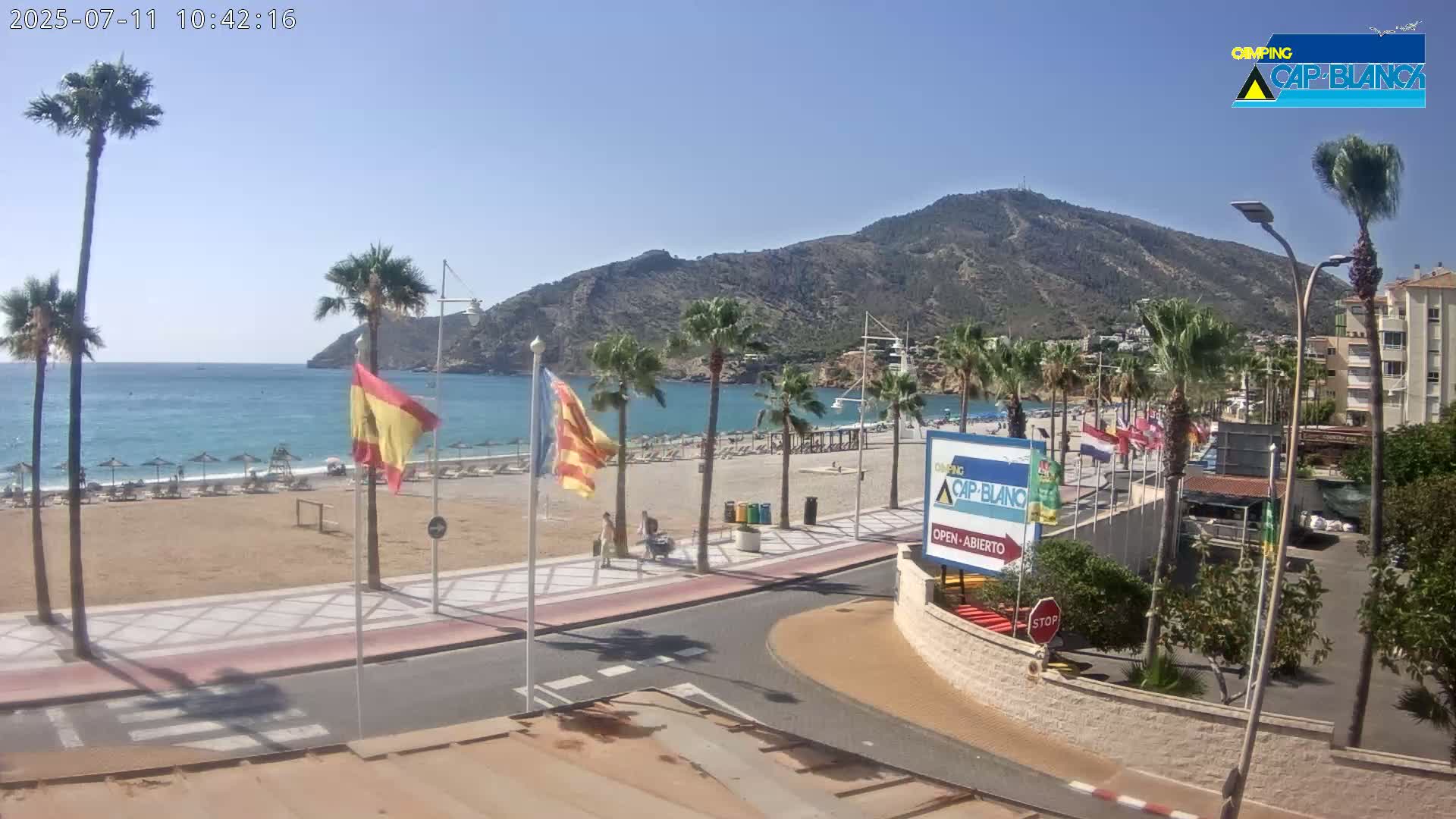 Altea, Albir Beach Live Cam -  Alicante, Valencia, Spain