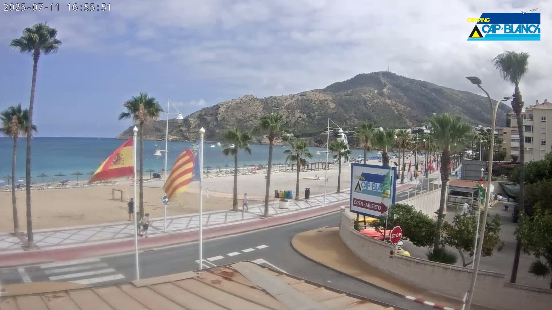 Altea, Albir Beach Live Cam -  Alicante, Valencia, Spain