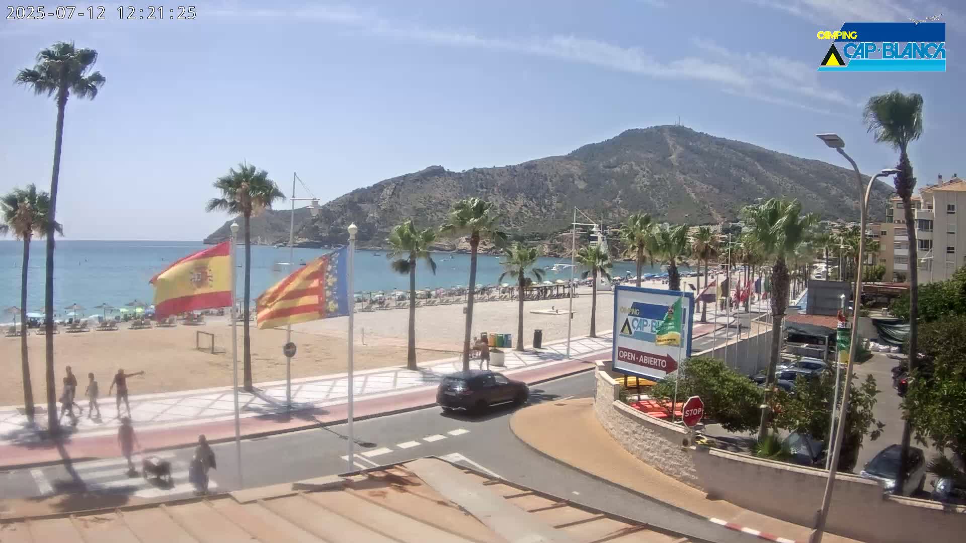 Altea, Albir Beach Live Cam -  Alicante, Valencia, Spain
