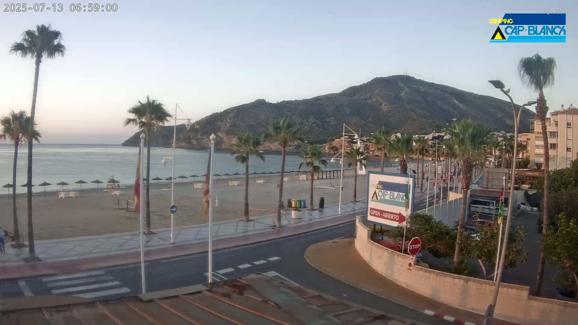 Altea, Albir Beach Live Cam -  Alicante, Valencia, Spain