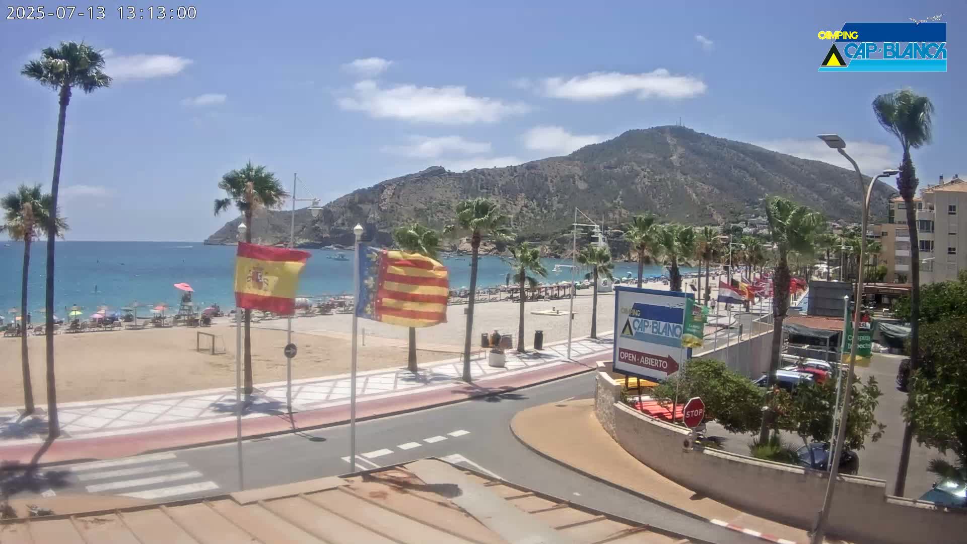 Altea, Albir Beach Live Cam -  Alicante, Valencia, Spain