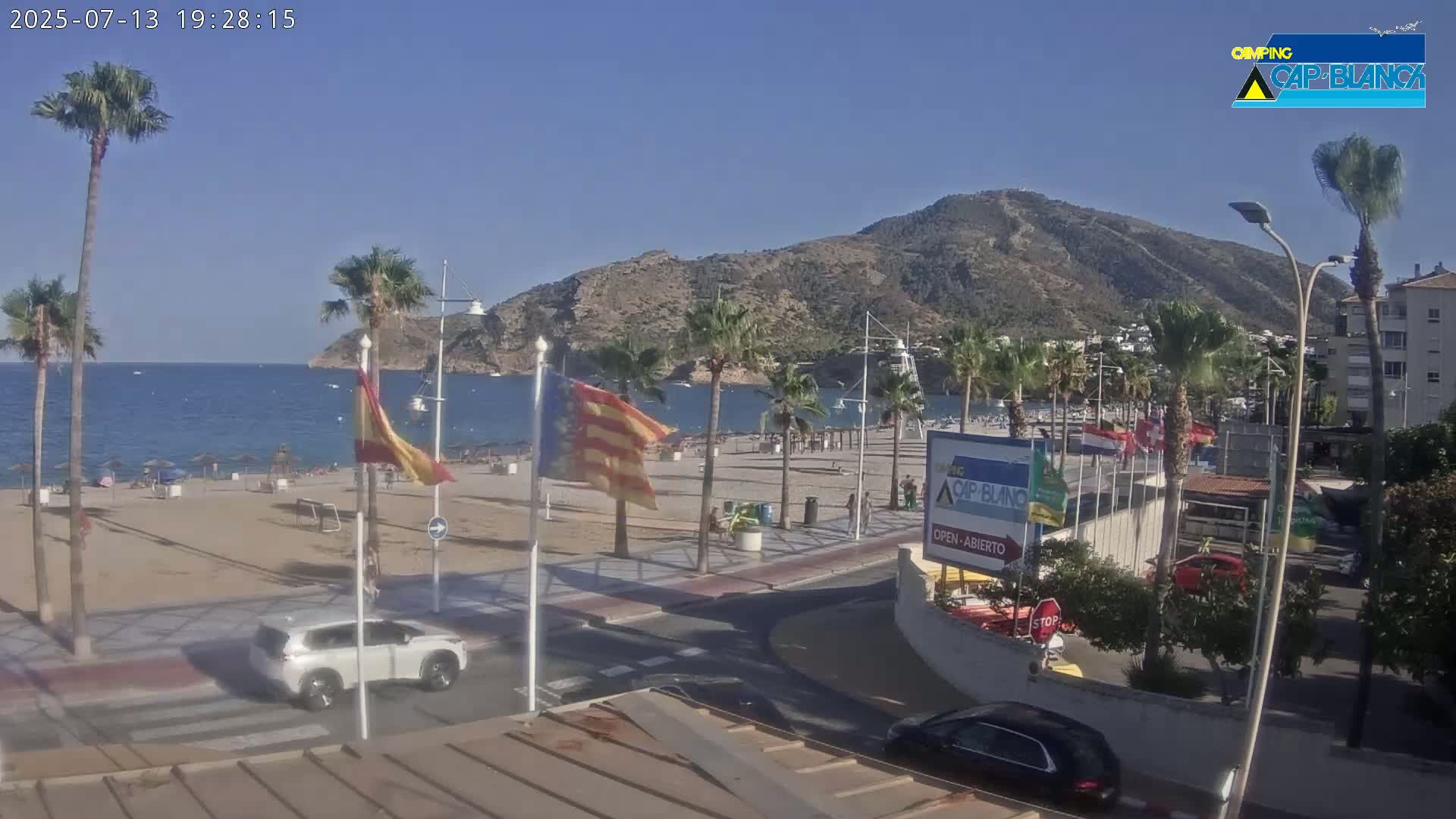 Altea, Albir Beach Live Cam -  Alicante, Valencia, Spain
