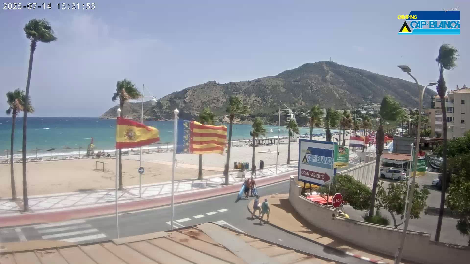 Altea, Albir Beach Live Cam -  Alicante, Valencia, Spain