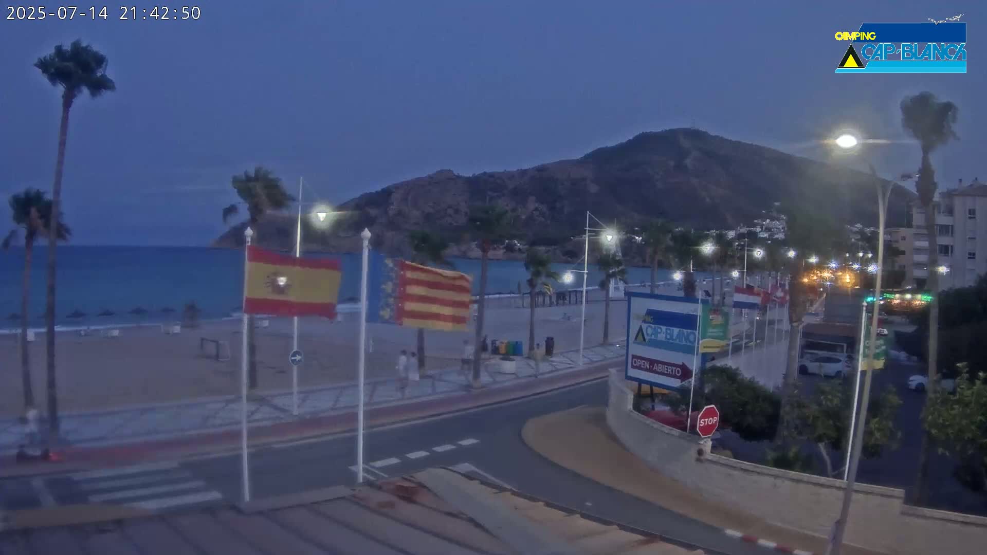 Altea, Albir Beach Live Cam -  Alicante, Valencia, Spain