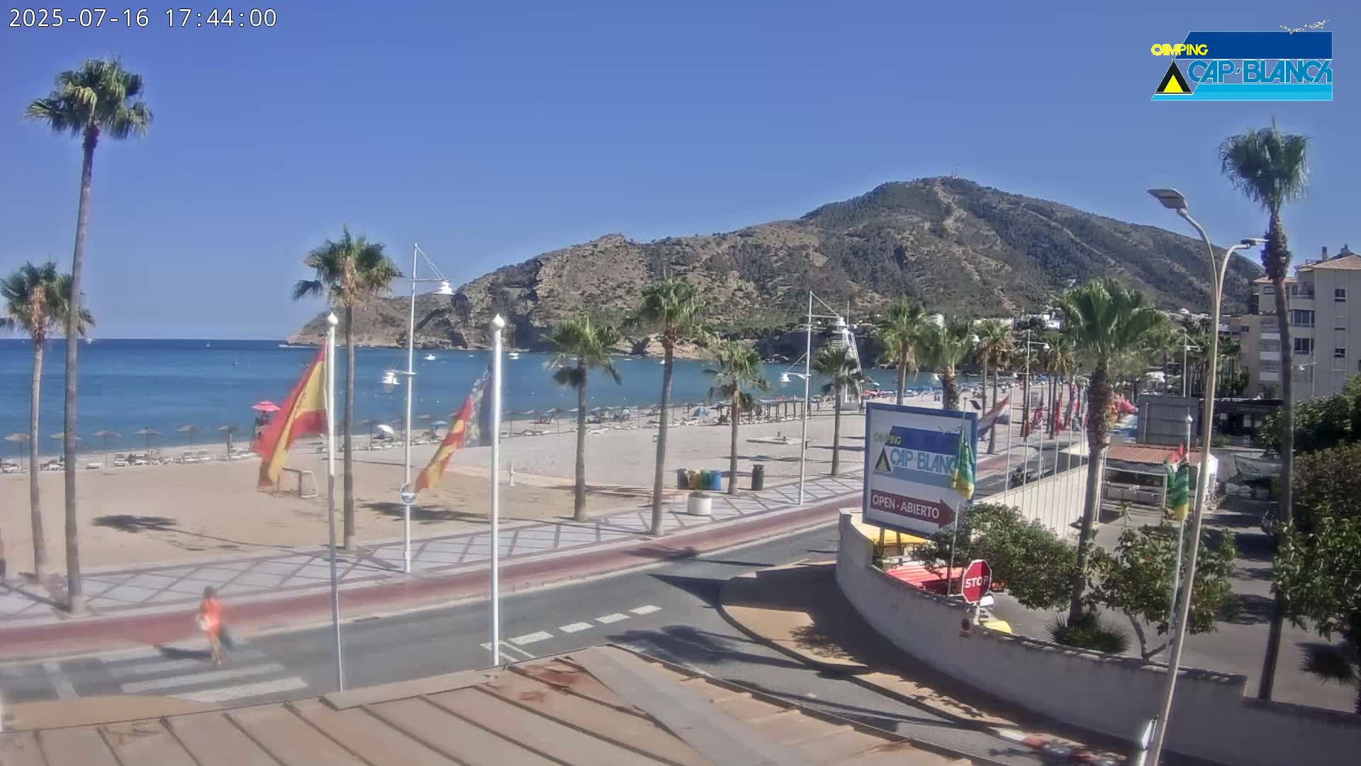 Altea, Albir Beach Live Cam -  Alicante, Valencia, Spain