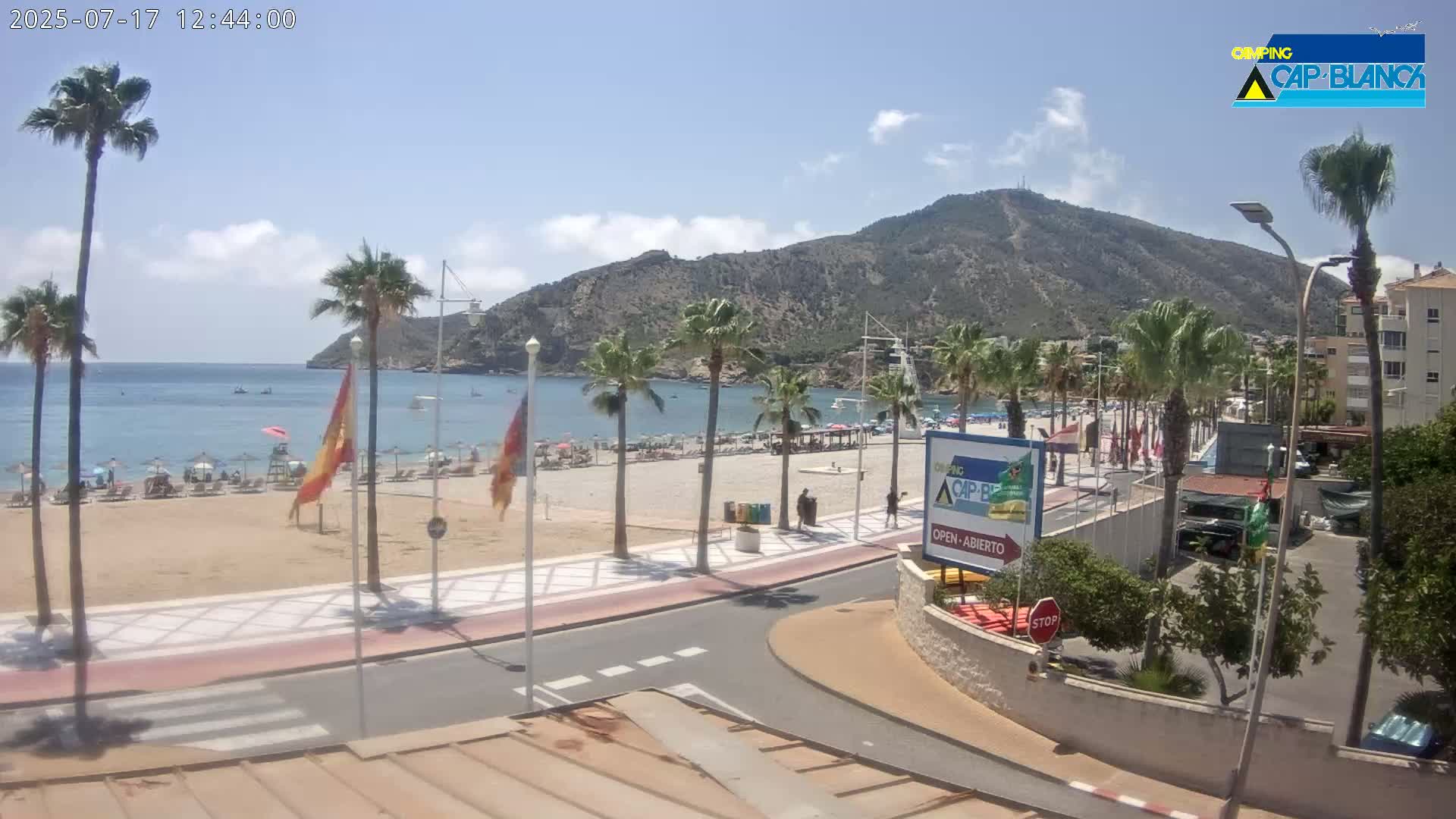 Altea, Albir Beach Live Cam -  Alicante, Valencia, Spain