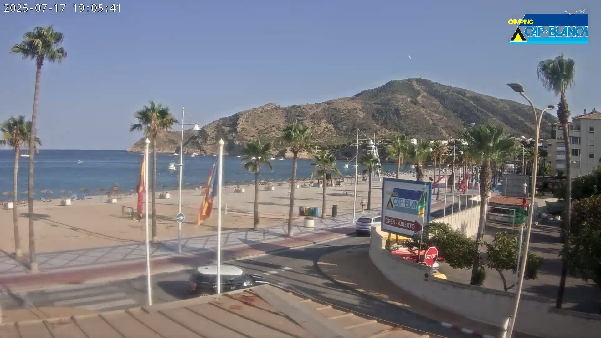 Altea, Albir Beach Live Cam -  Alicante, Valencia, Spain