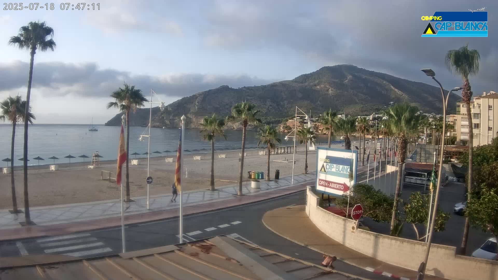Altea, Albir Beach Live Cam -  Alicante, Valencia, Spain